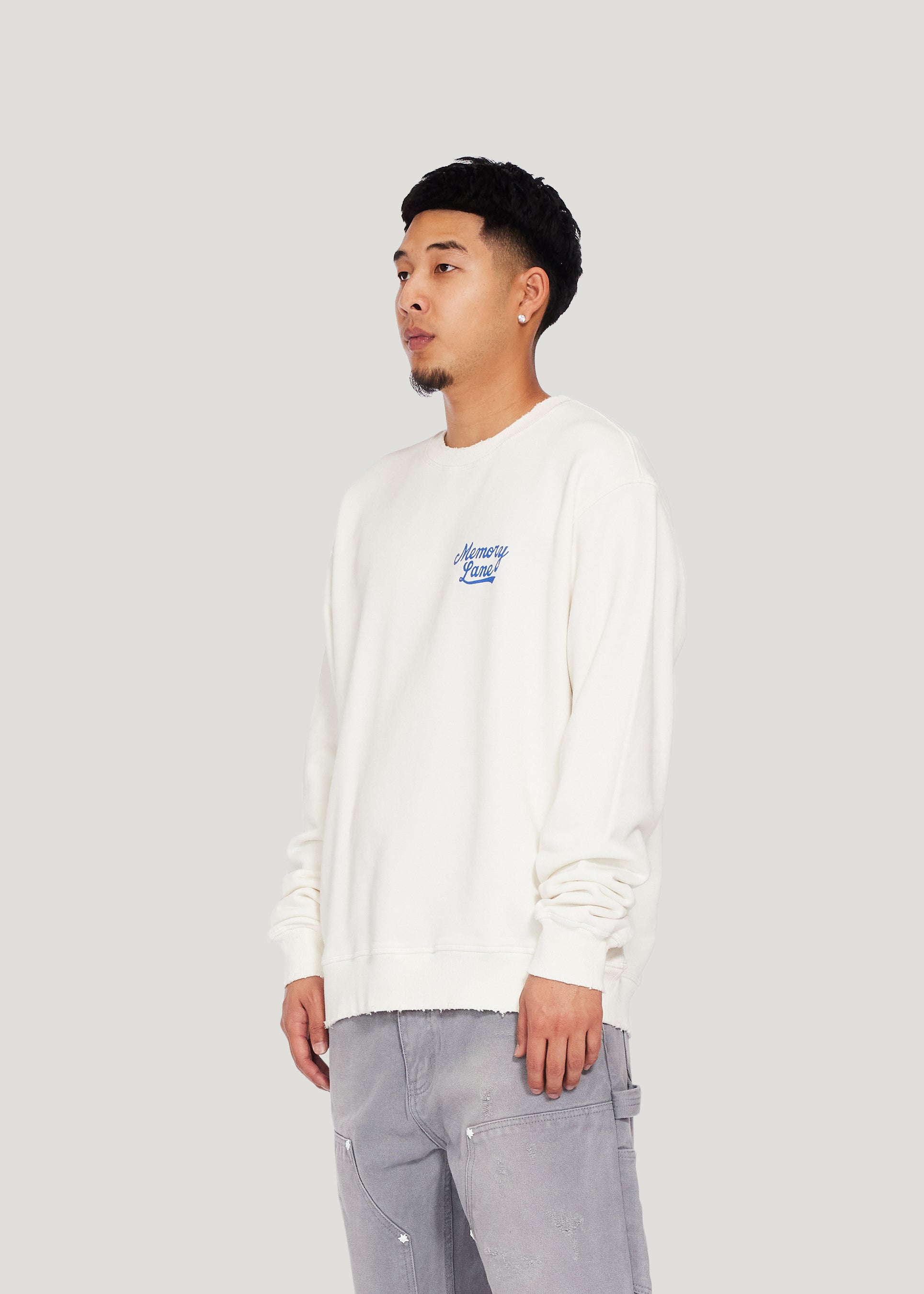 Service Script Crewneck (Off White)