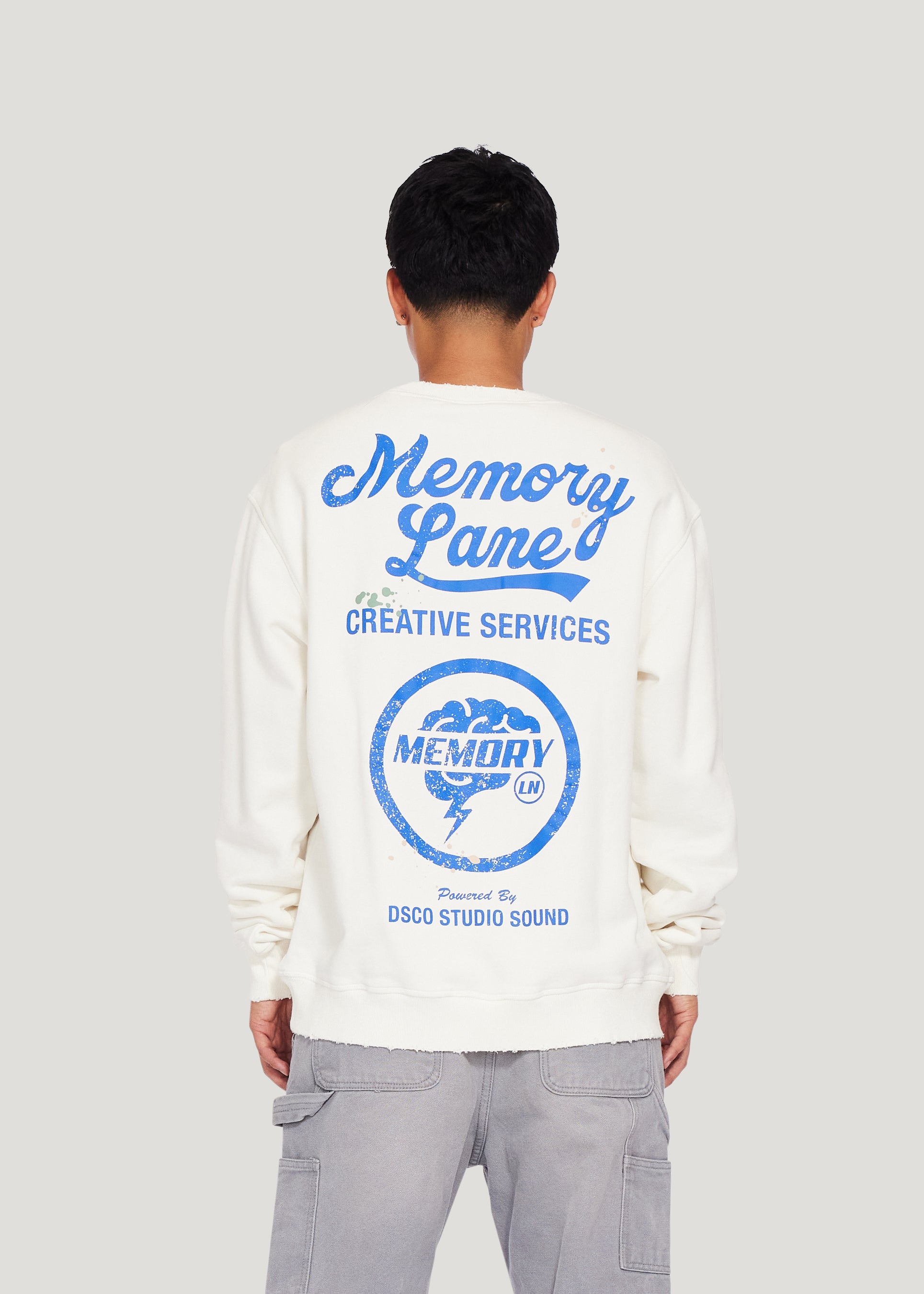 Service Script Crewneck (Off White)