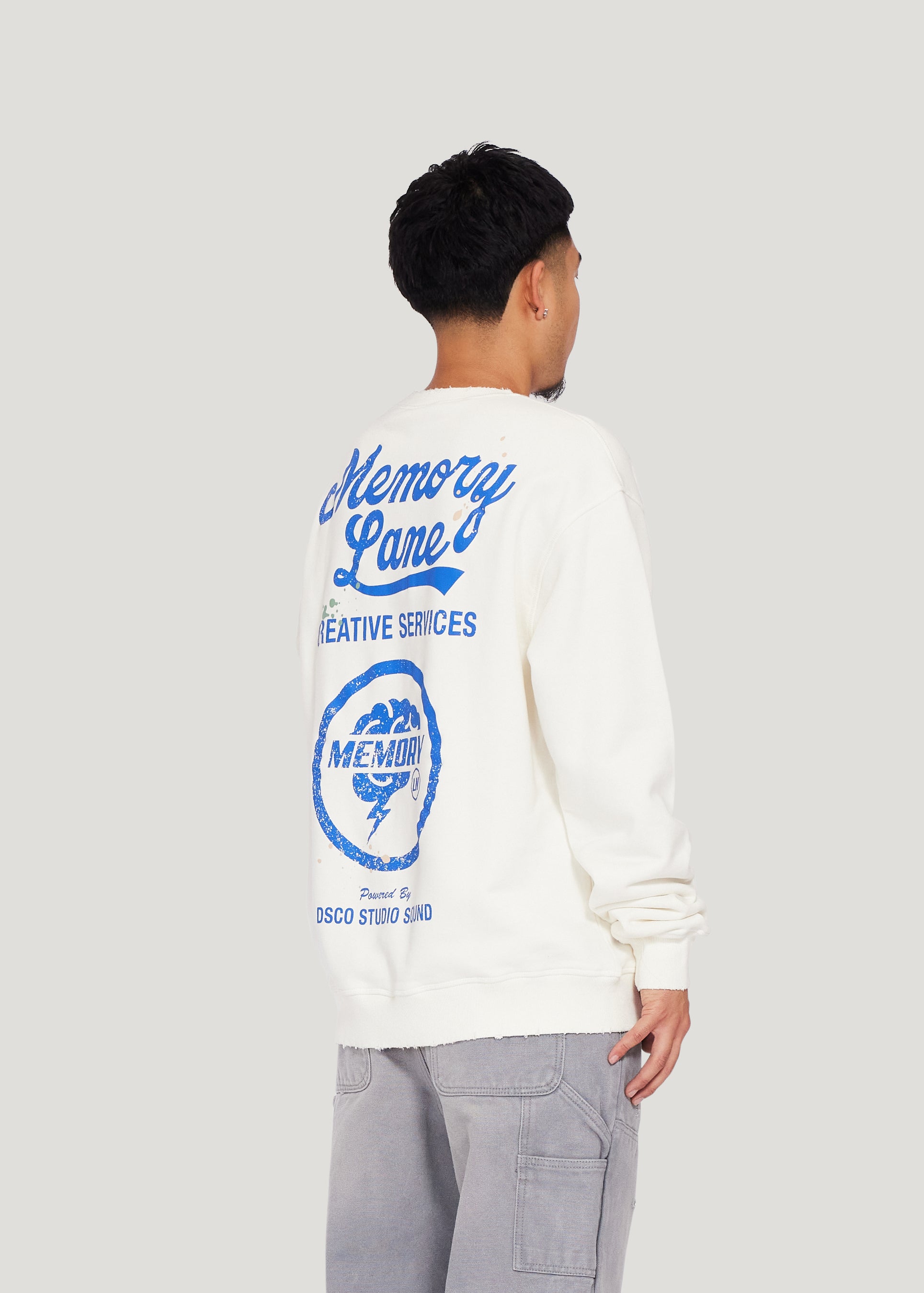 Service Script Crewneck (Off White)