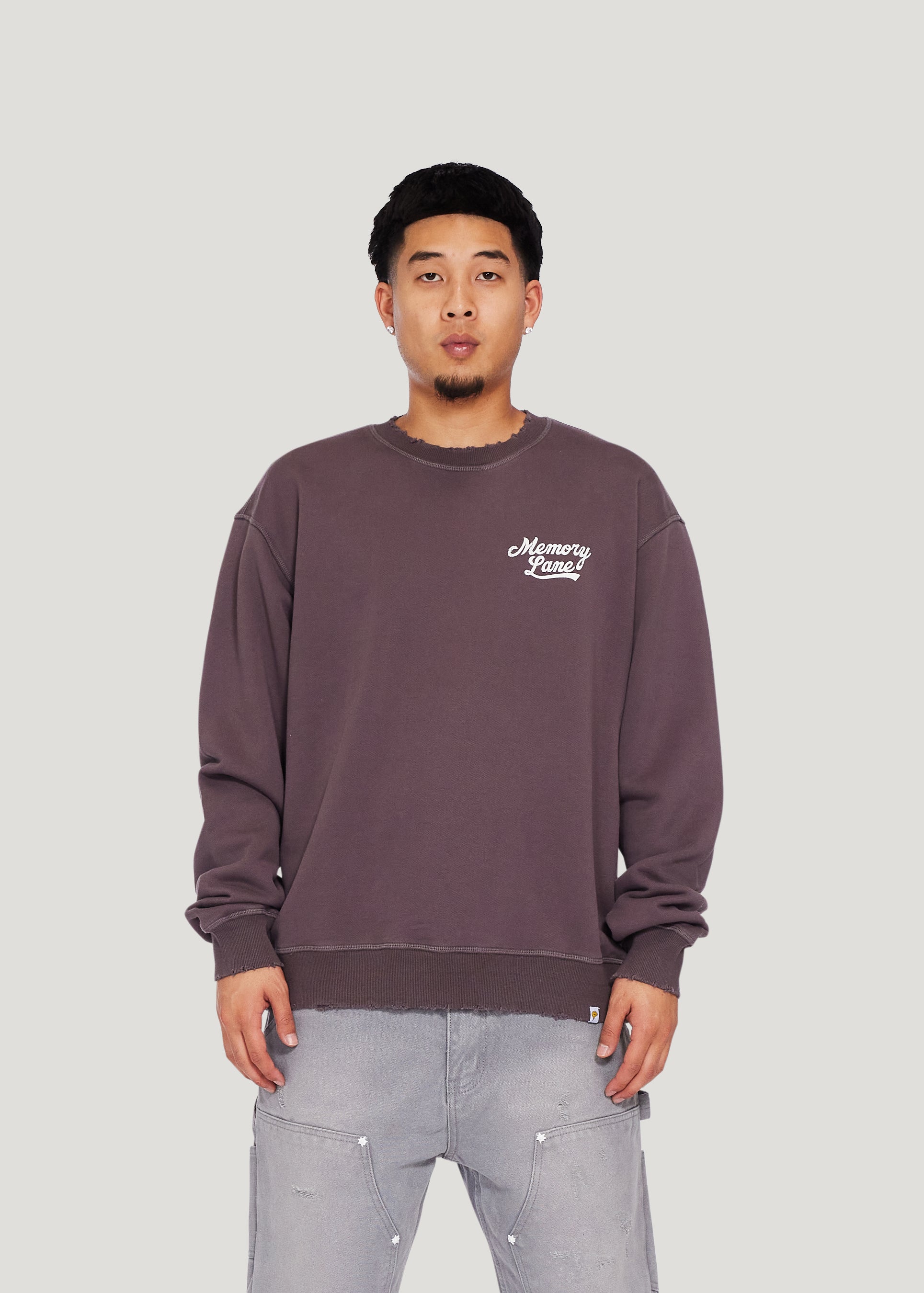 Service Script Crewneck (Charcoal)
