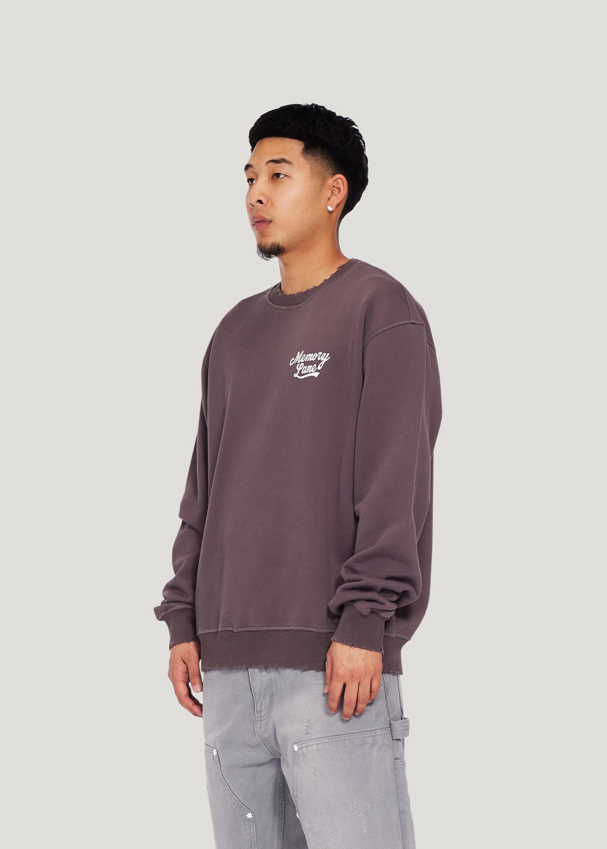 Service Script Crewneck (Charcoal)