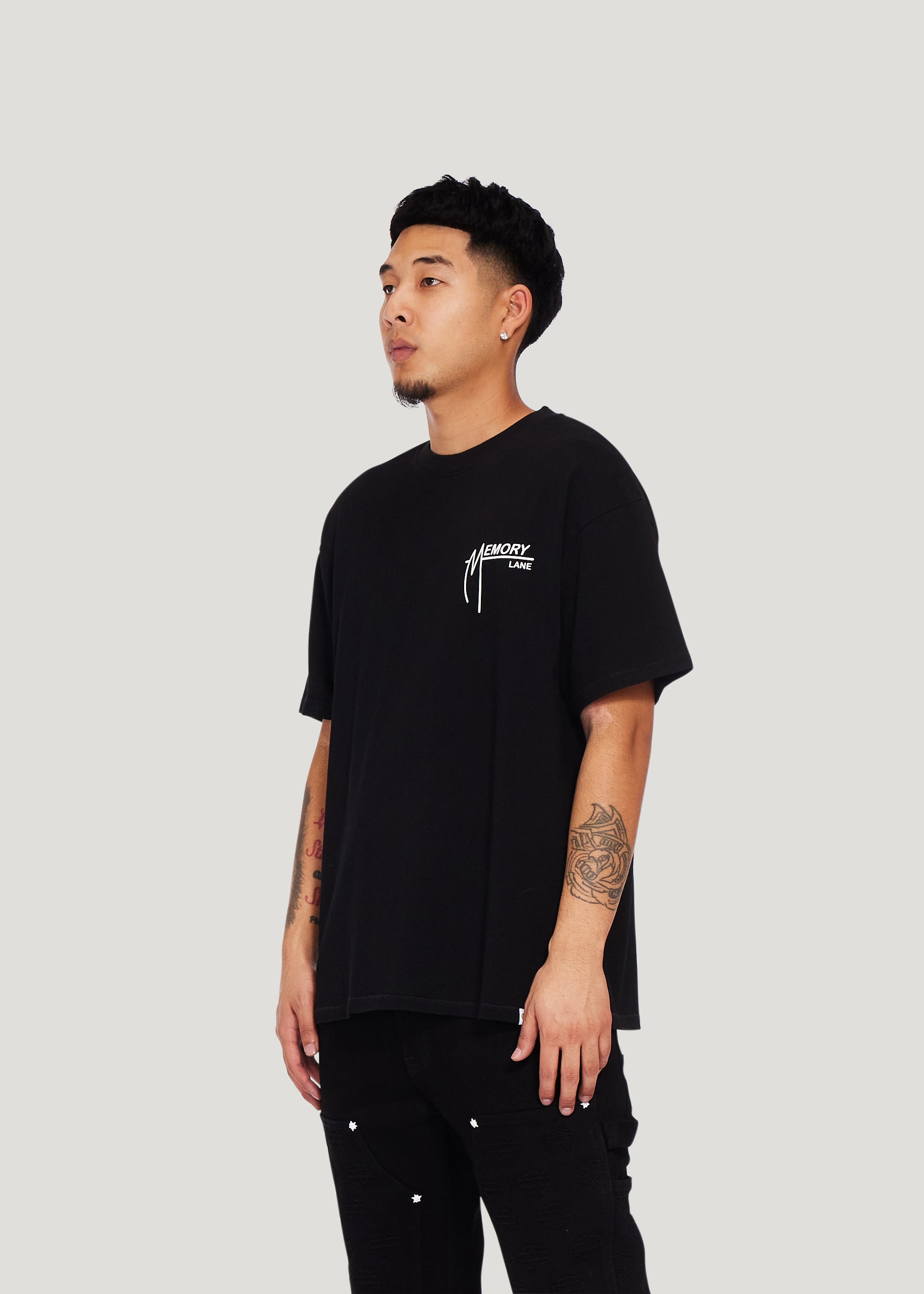 Vintage Label Tee (Black)