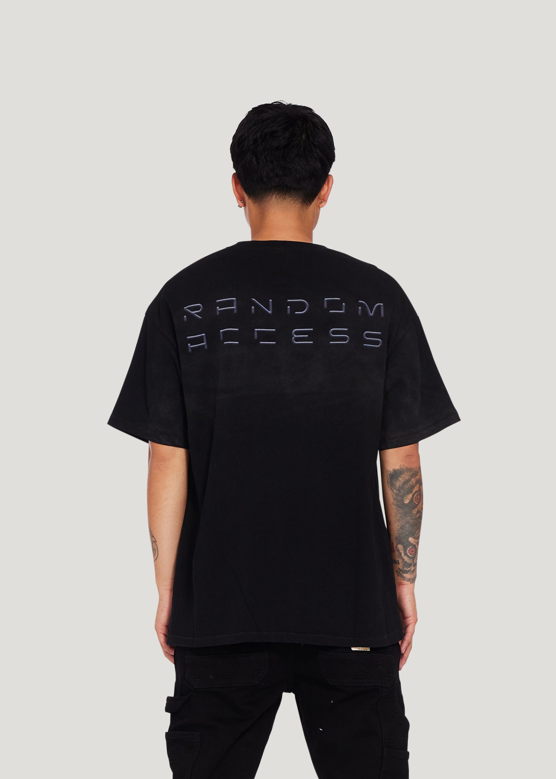 L.A.N.E. Tee (Vintage Black)