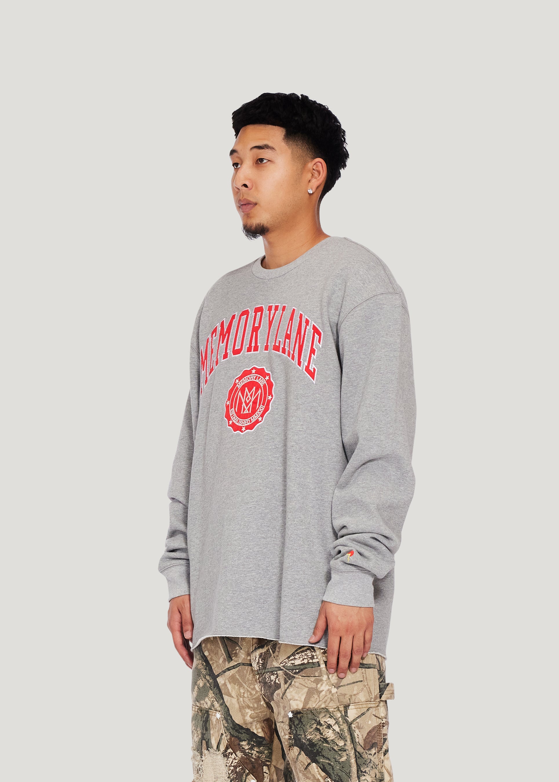 Ivy League Sweatshirt (Heather Gray)