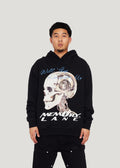 T3 Skull Hoodie (Vintage Black)