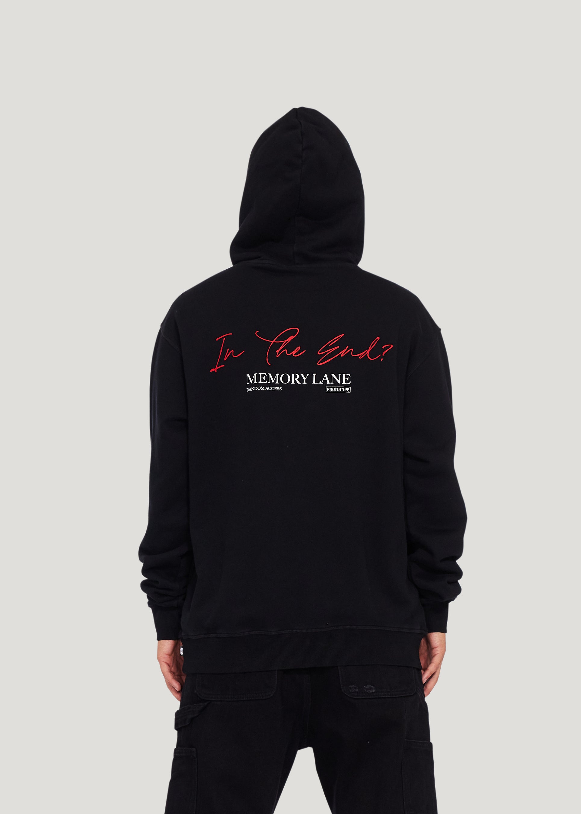 T3 Skull Hoodie (Vintage Black)