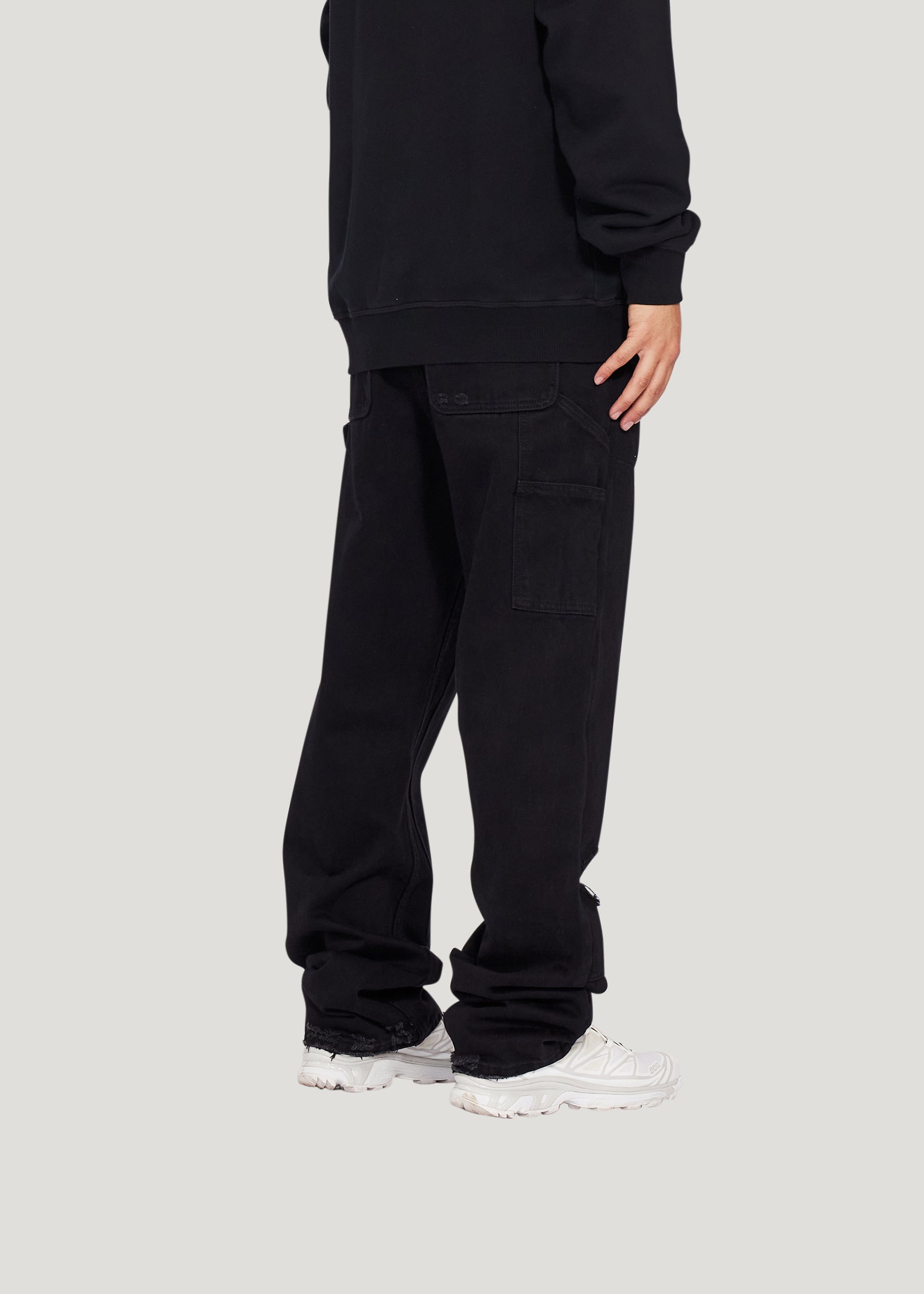Work Wear Double Knee Pant (Black)