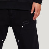 Work Wear Double Knee Pant (Black)