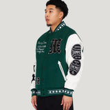 Varsity Letterman Jacket (Green)
