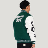 Varsity Letterman Jacket (Green)
