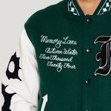 Varsity Letterman Jacket (Green)