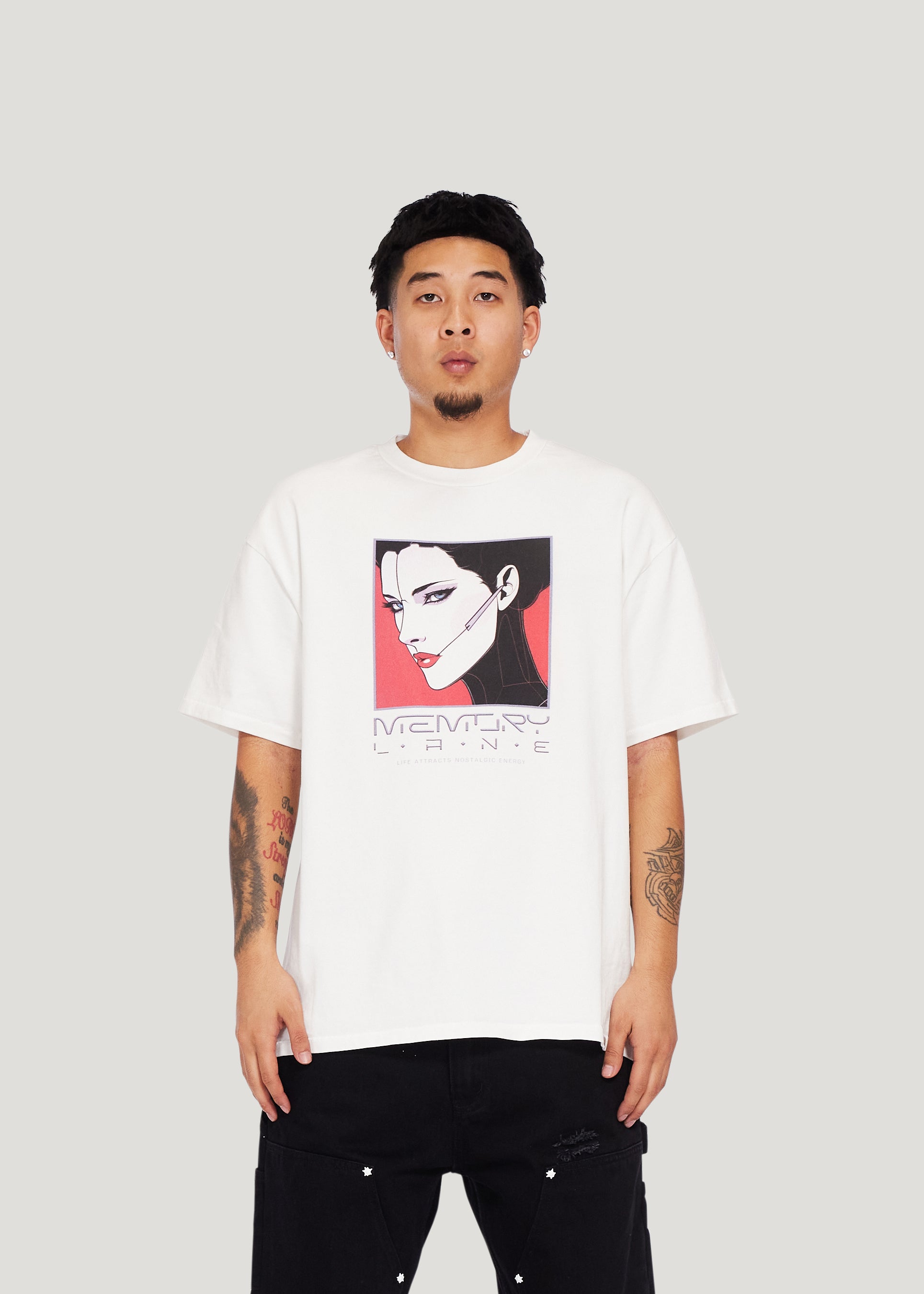 L.A.N.E. Tee (Off White)