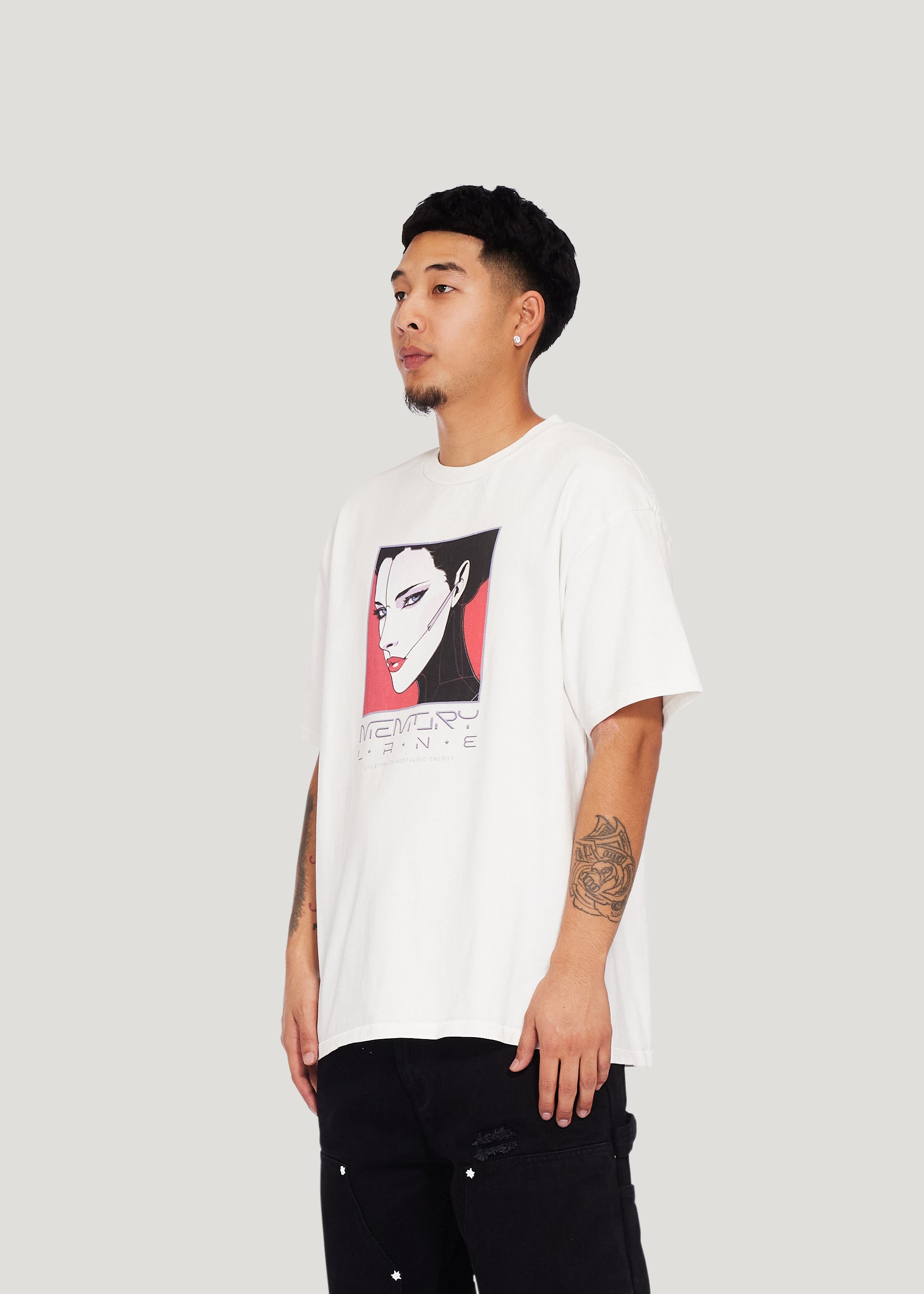 L.A.N.E. Tee (Off White)