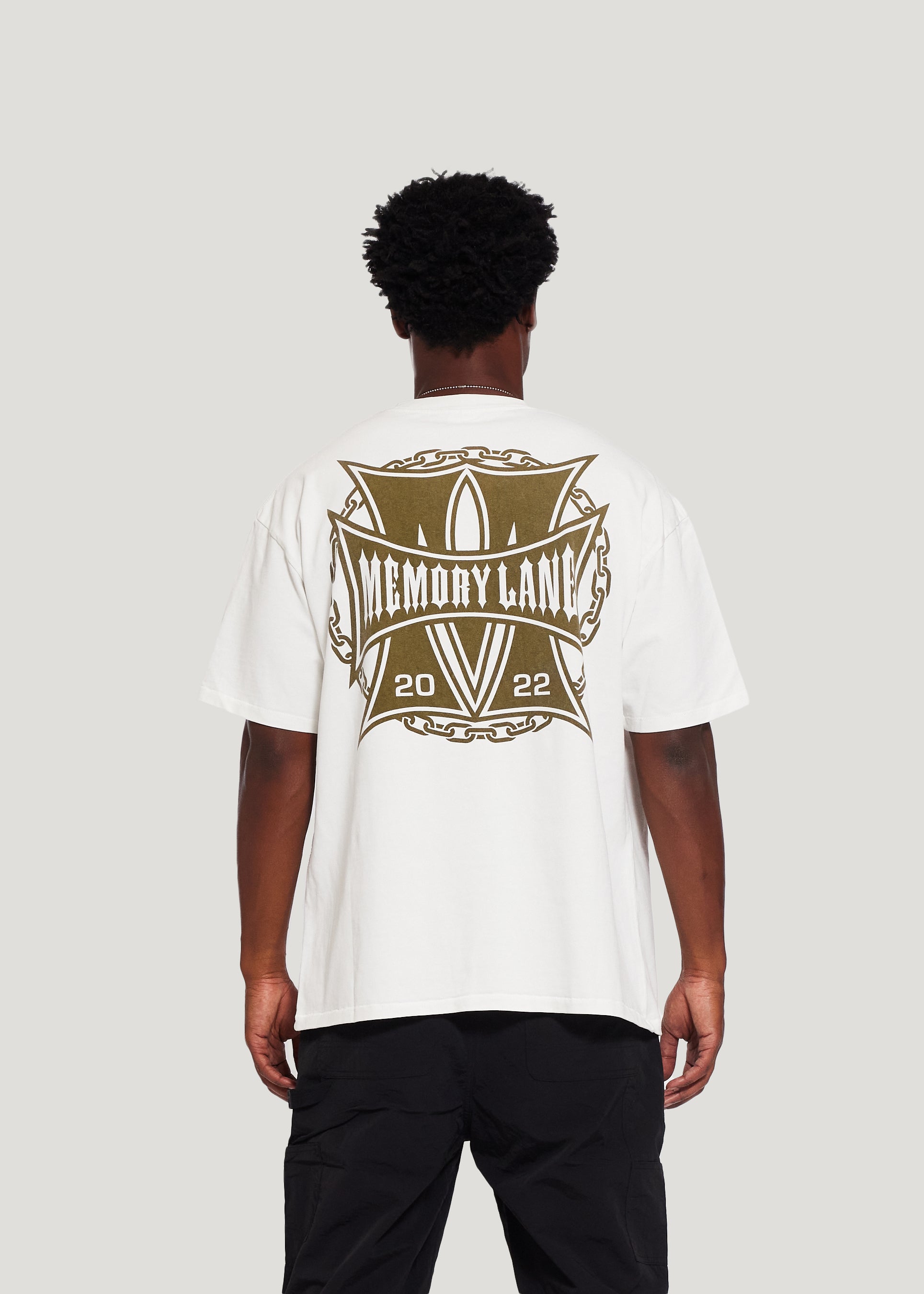 M Patch Tee (Off White)