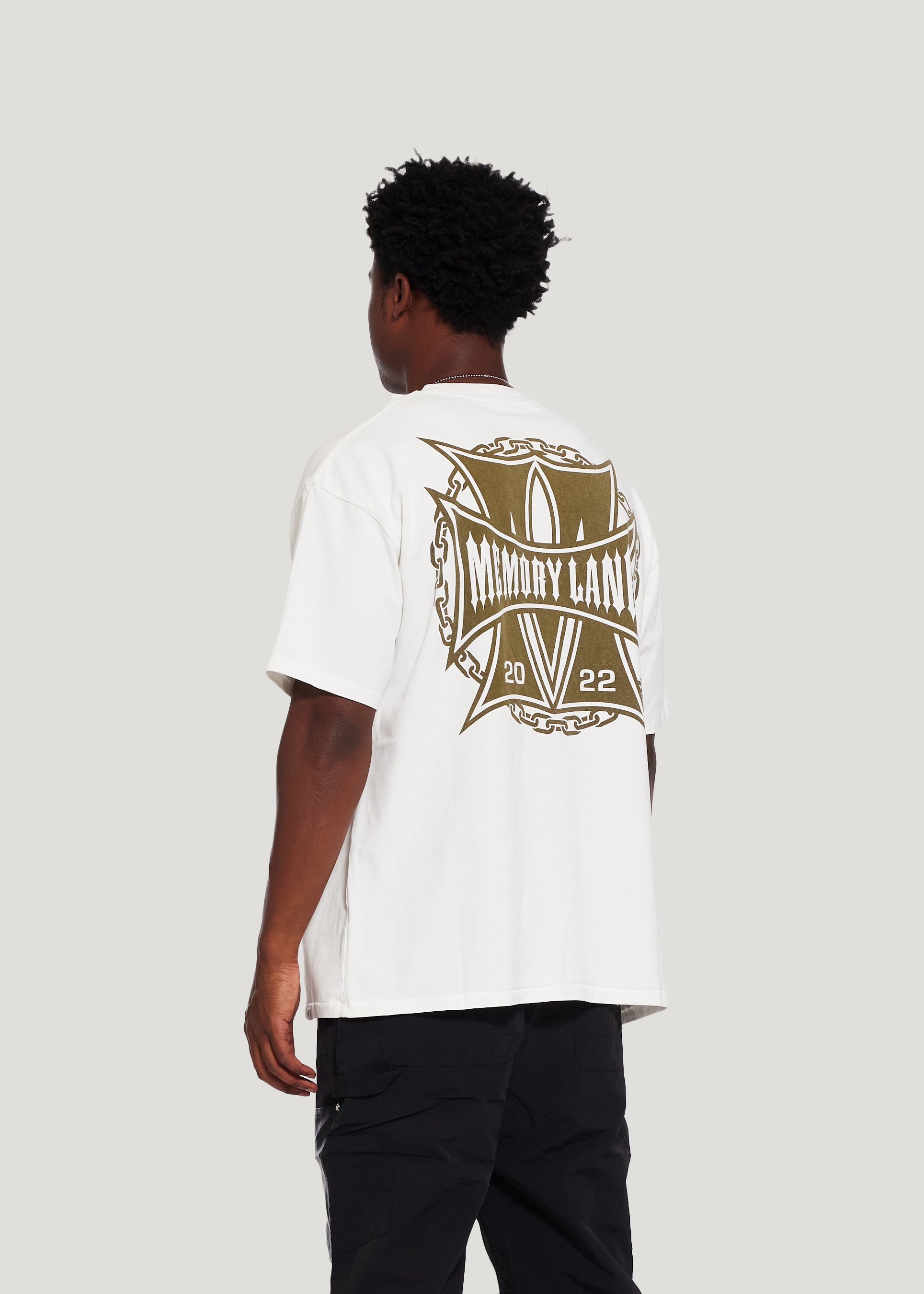 M Patch Tee (Off White)