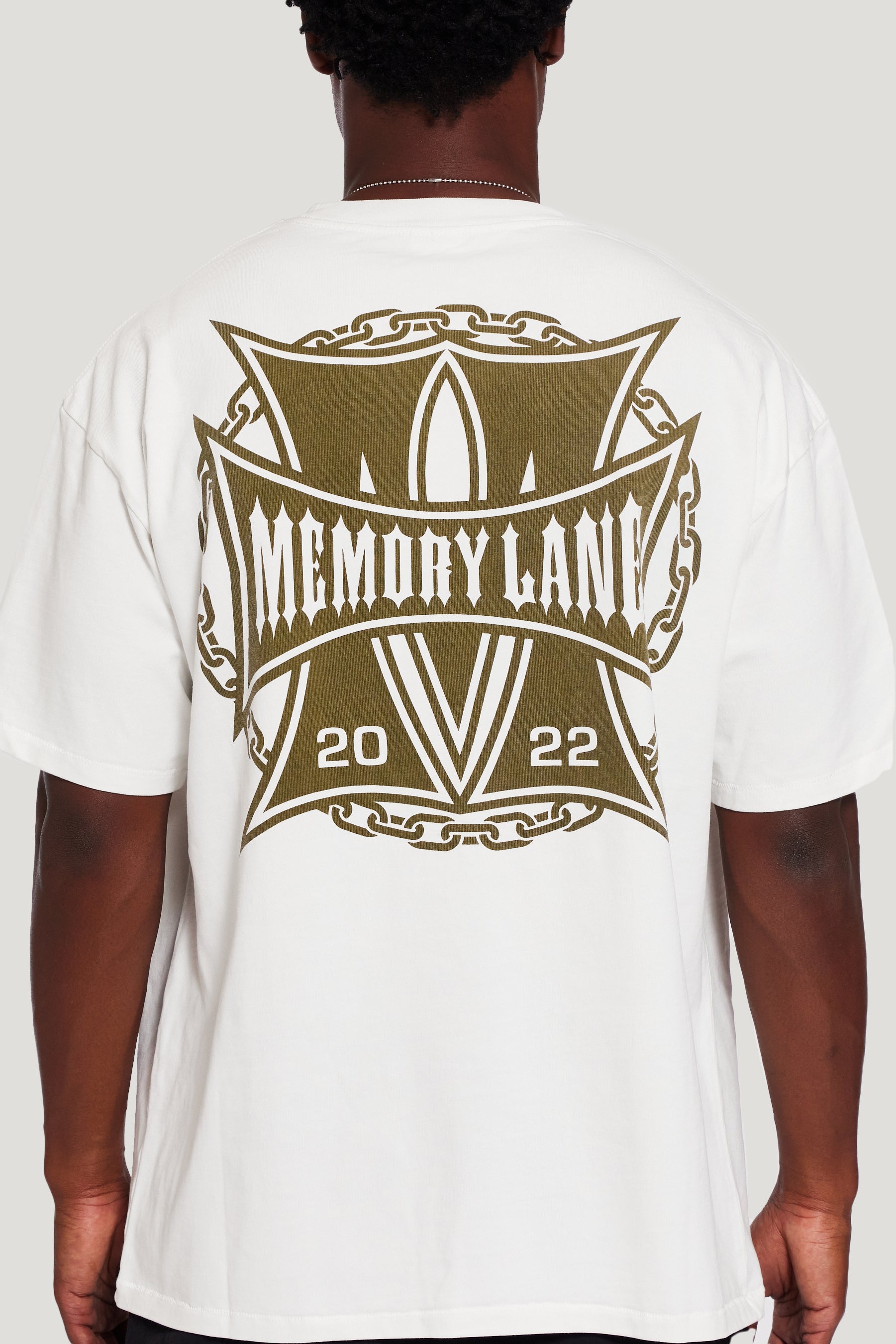 M Patch Tee (Off White)