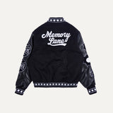Varsity Letterman Jacket (Black)