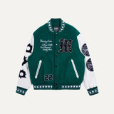 Varsity Letterman Jacket (Green)