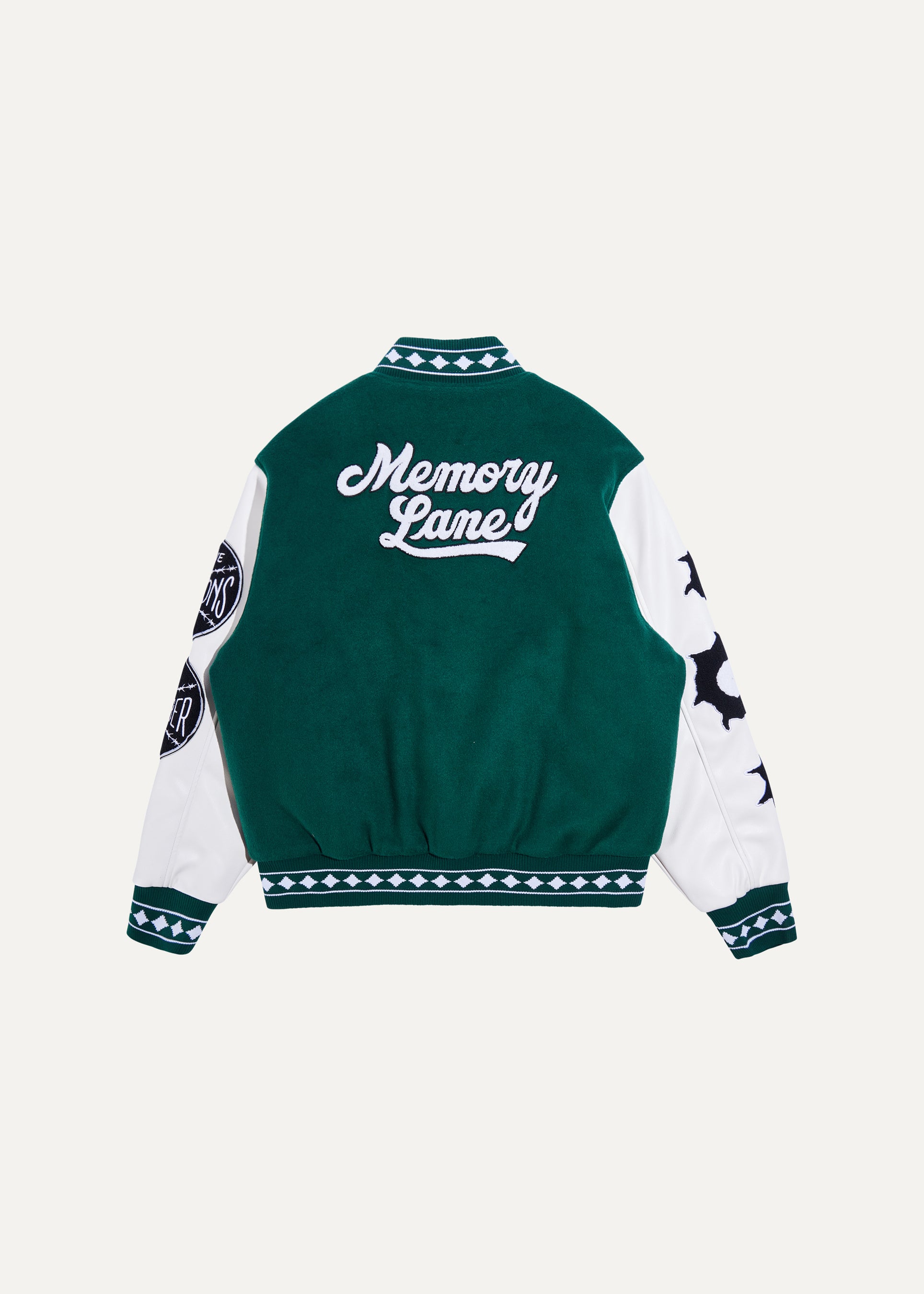 Varsity Letterman Jacket (Green)