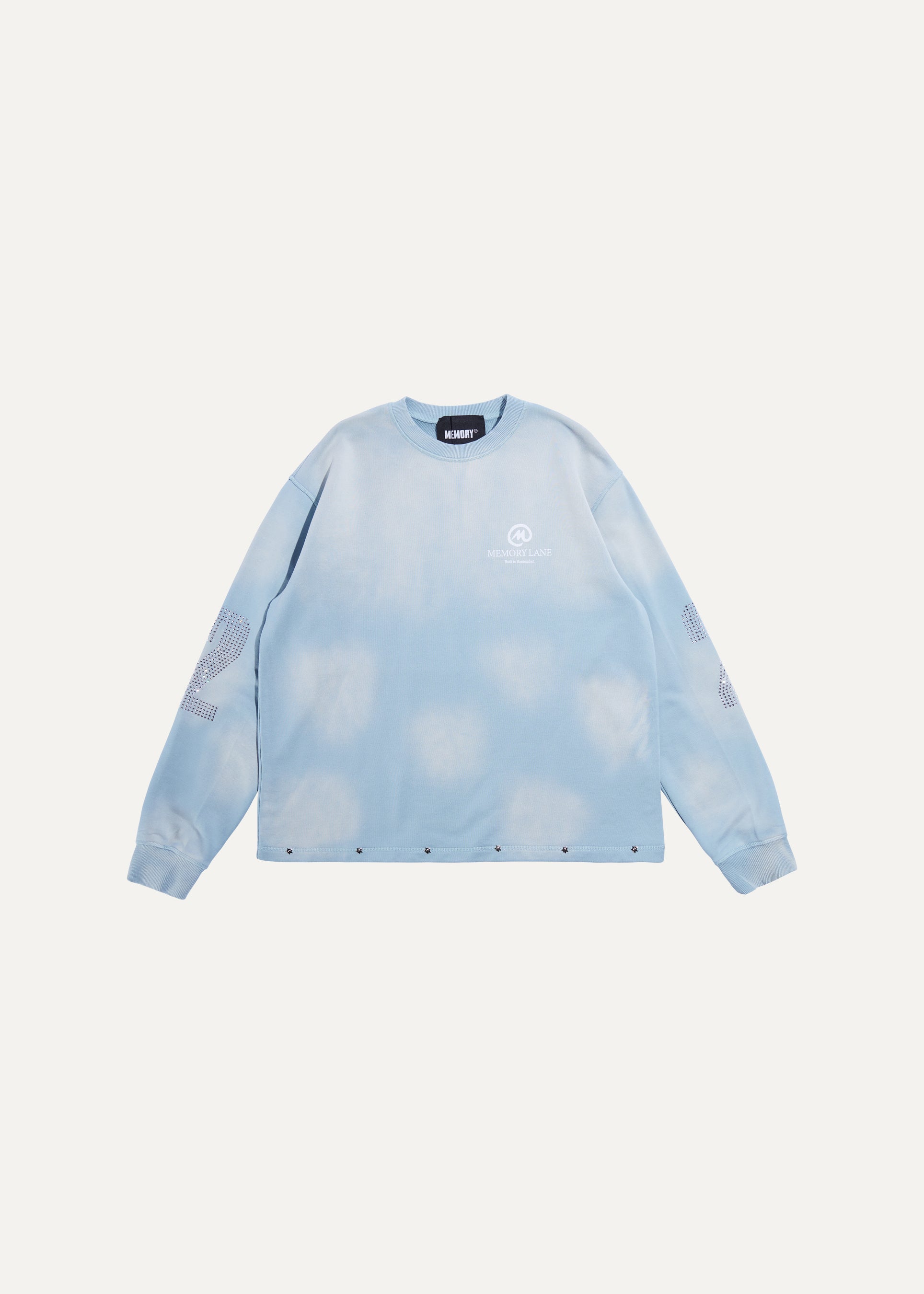 Bond St Crewneck (Faded Blue)
