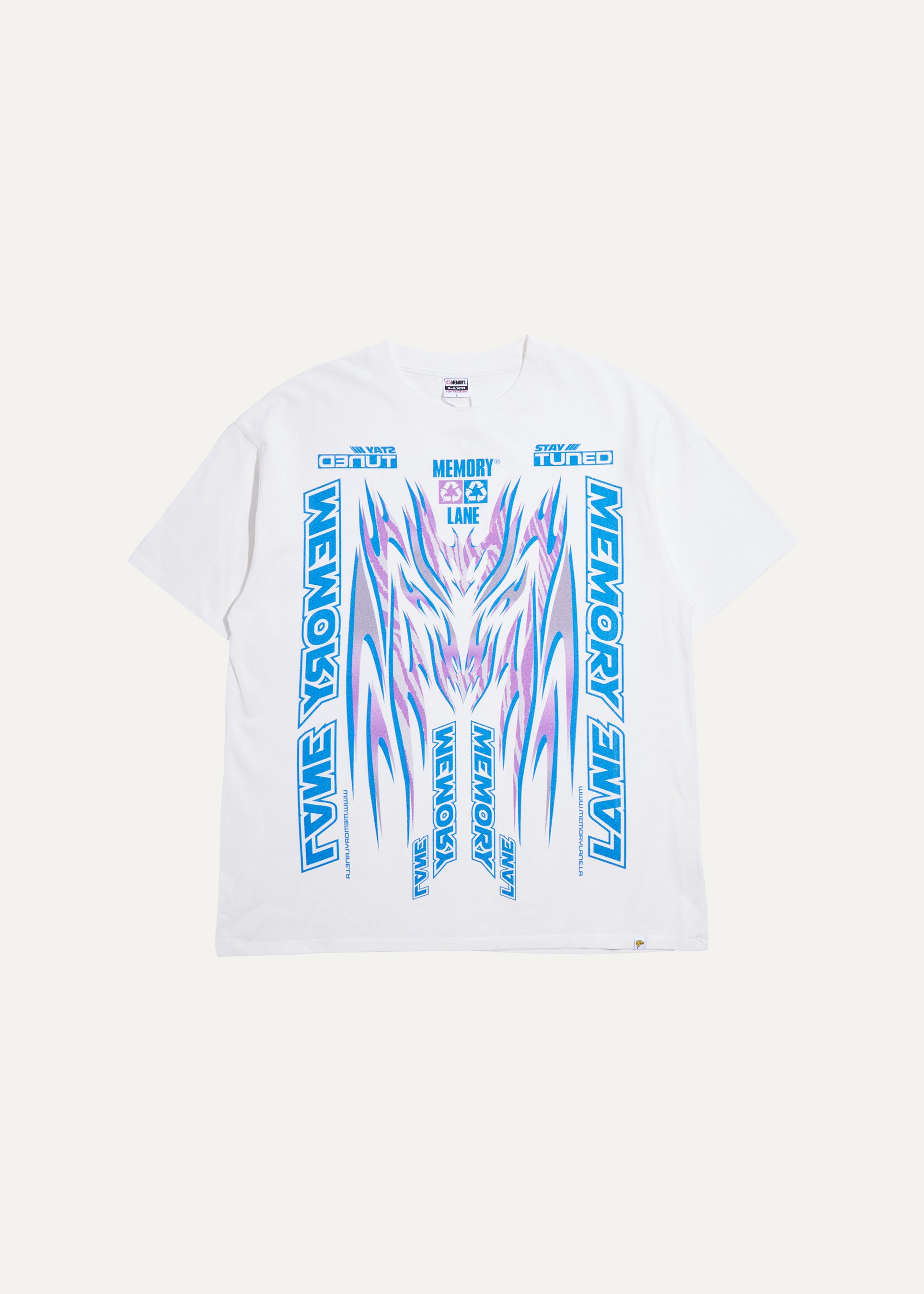 Decal Banner Tee (Off White)
