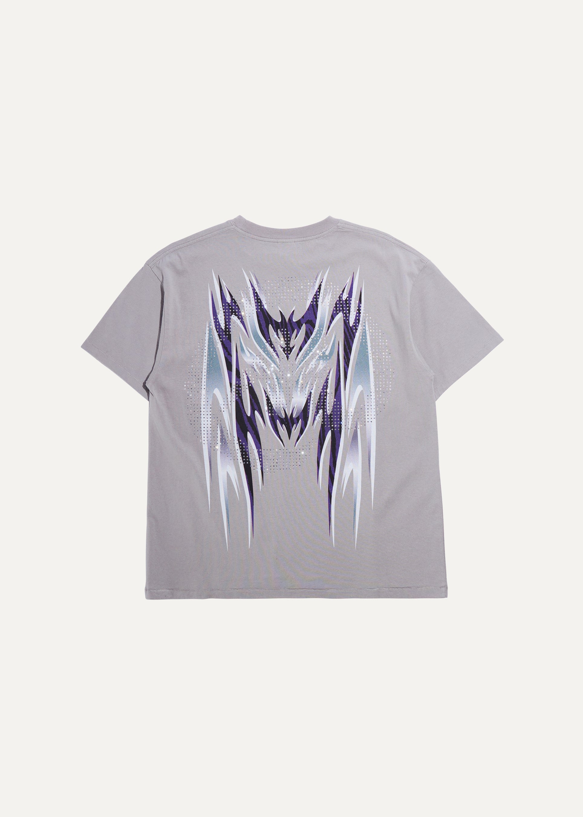 Decal Banner Tee (Light Gray)