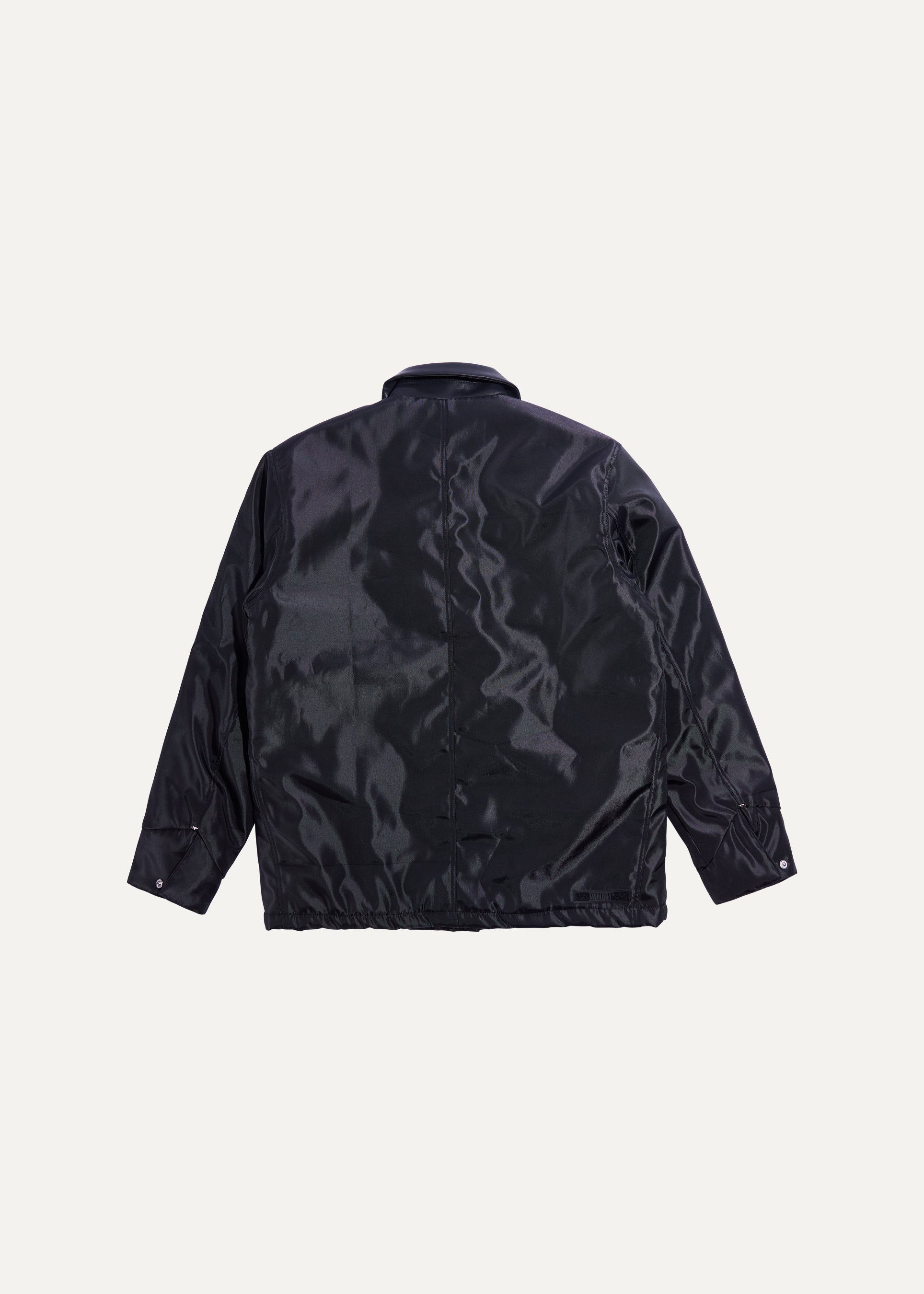 Nylon Oxford Chore Jacket (Black)