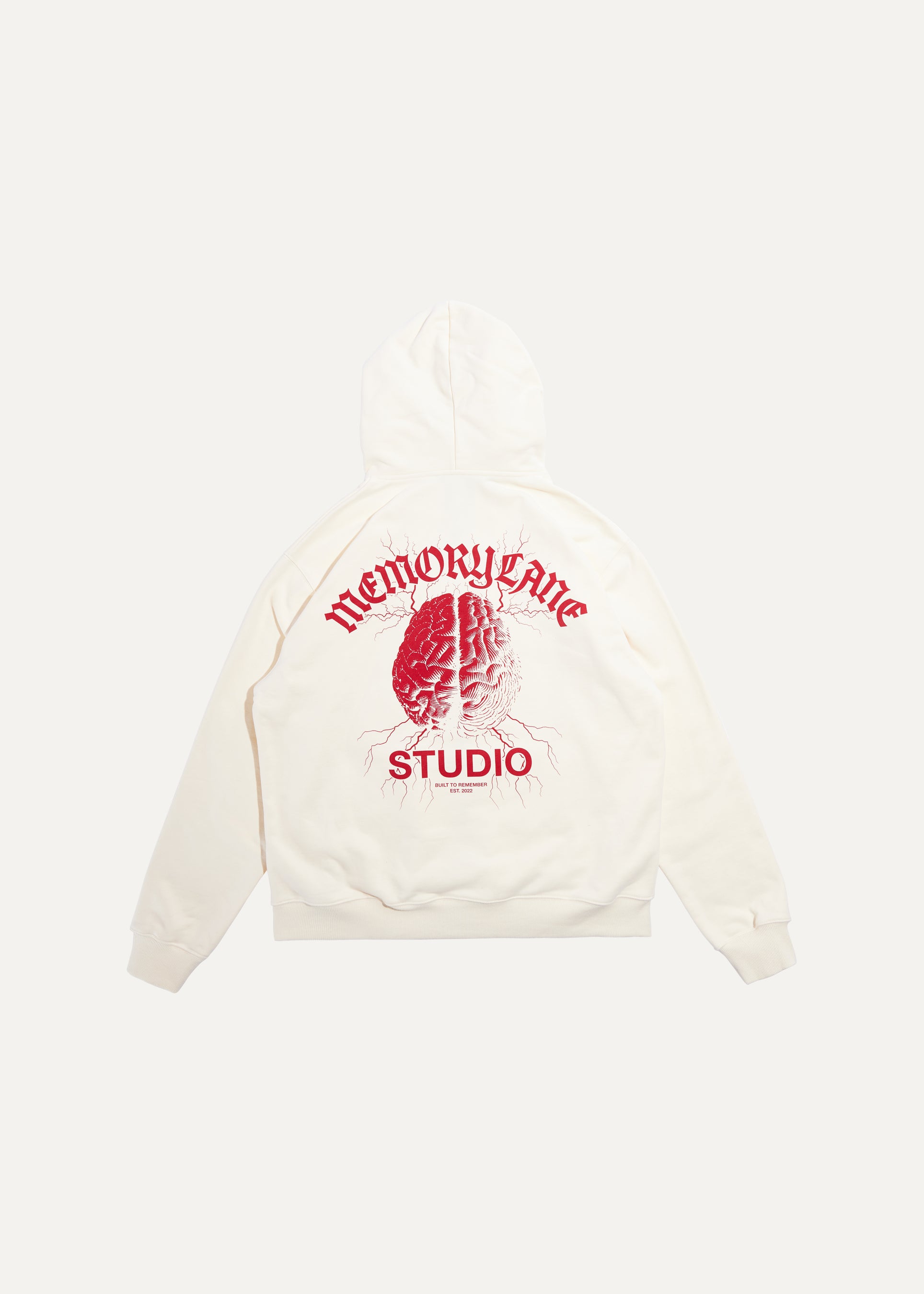 Studio Zip Hoodie (Off White)