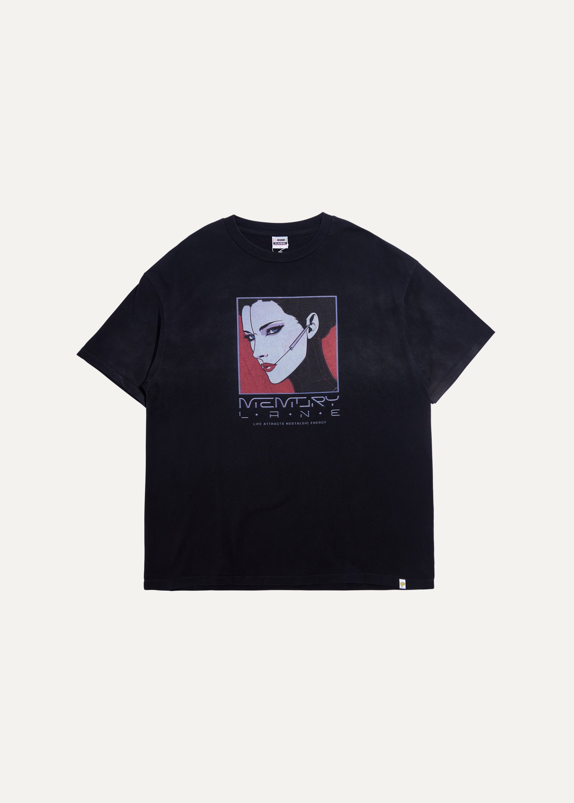L.A.N.E. Tee (Vintage Black)
