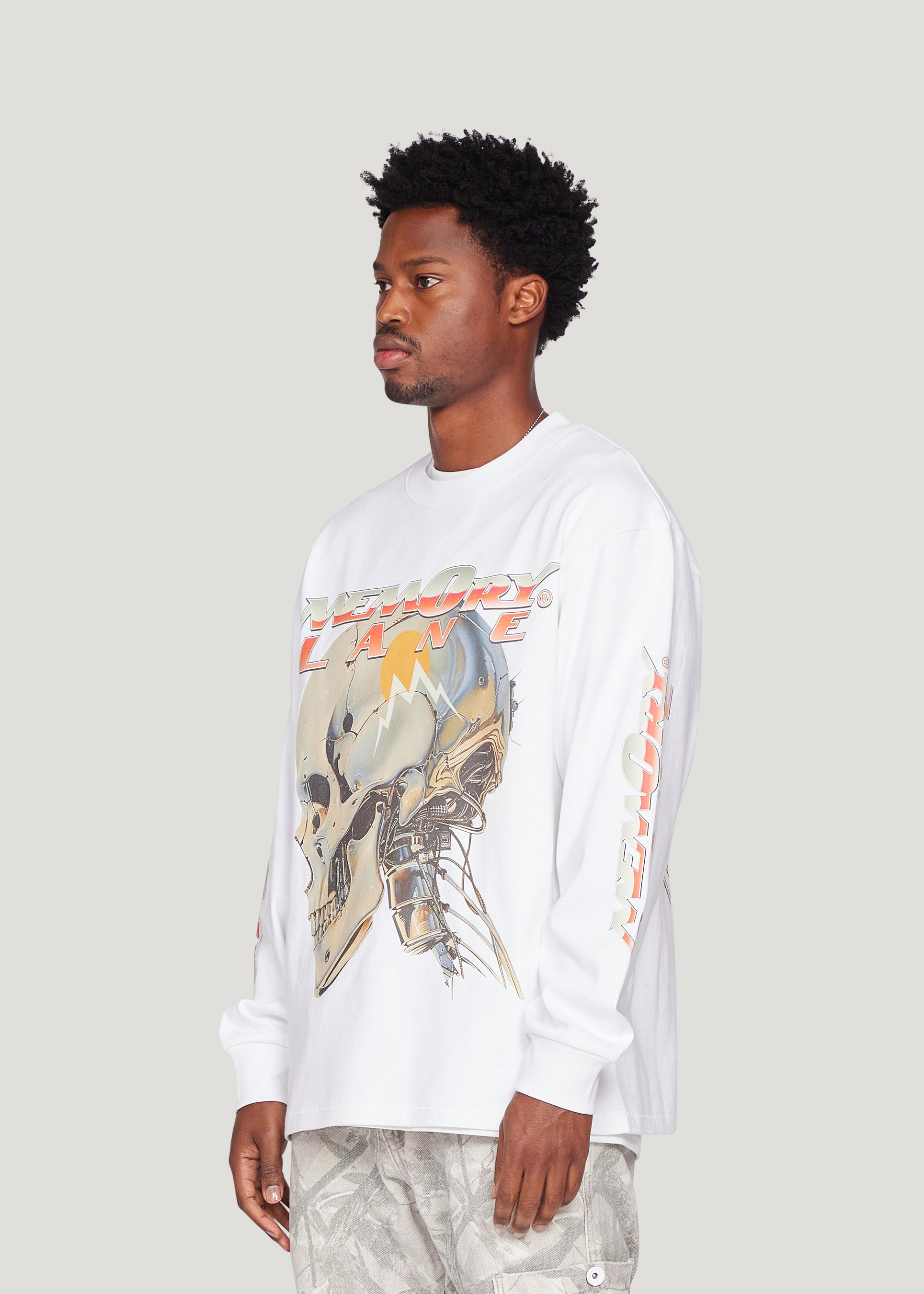 Chrome Tech Long Sleeve (Off White)