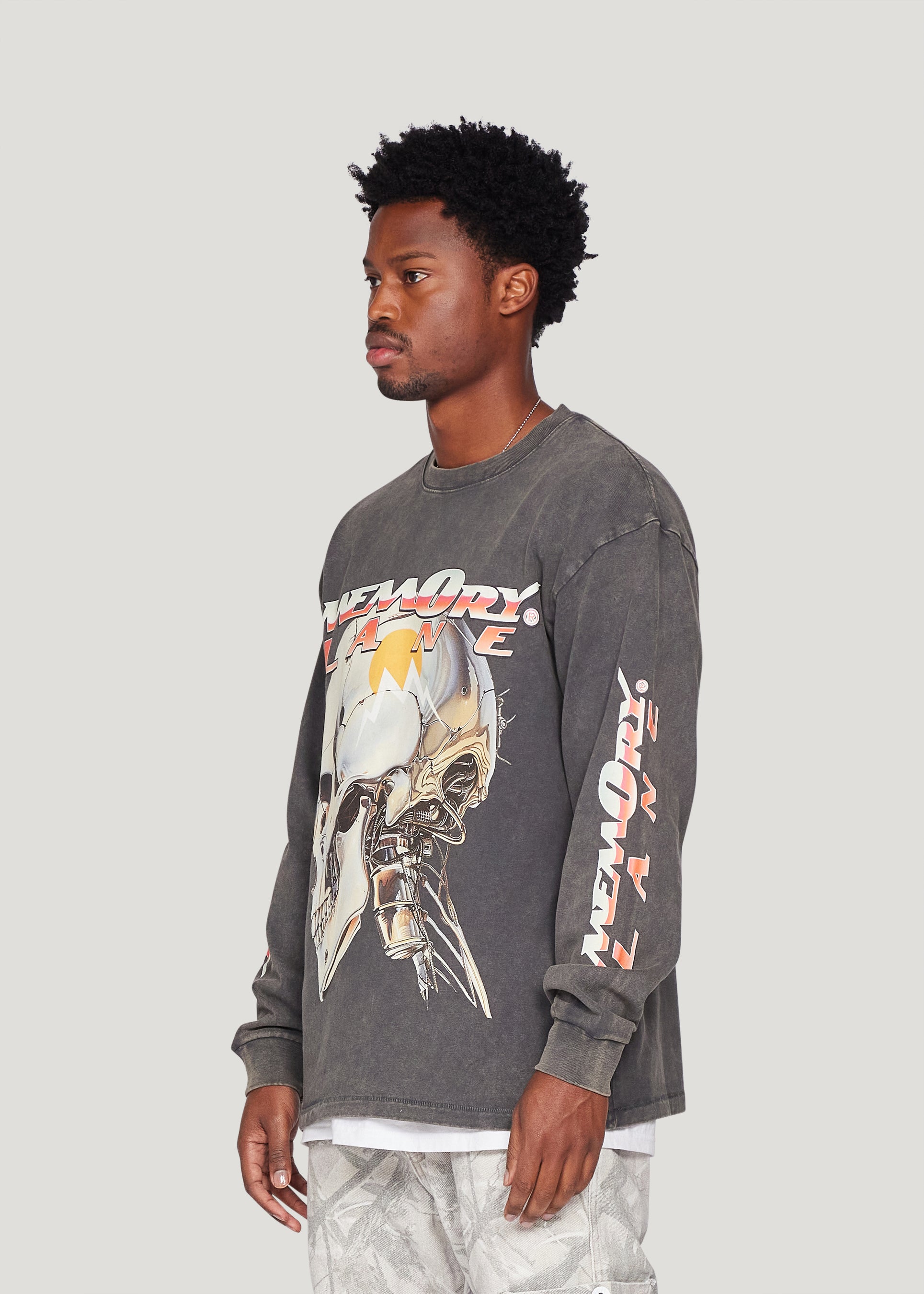 Chrome Tech Long Sleeve (Vintage Black)