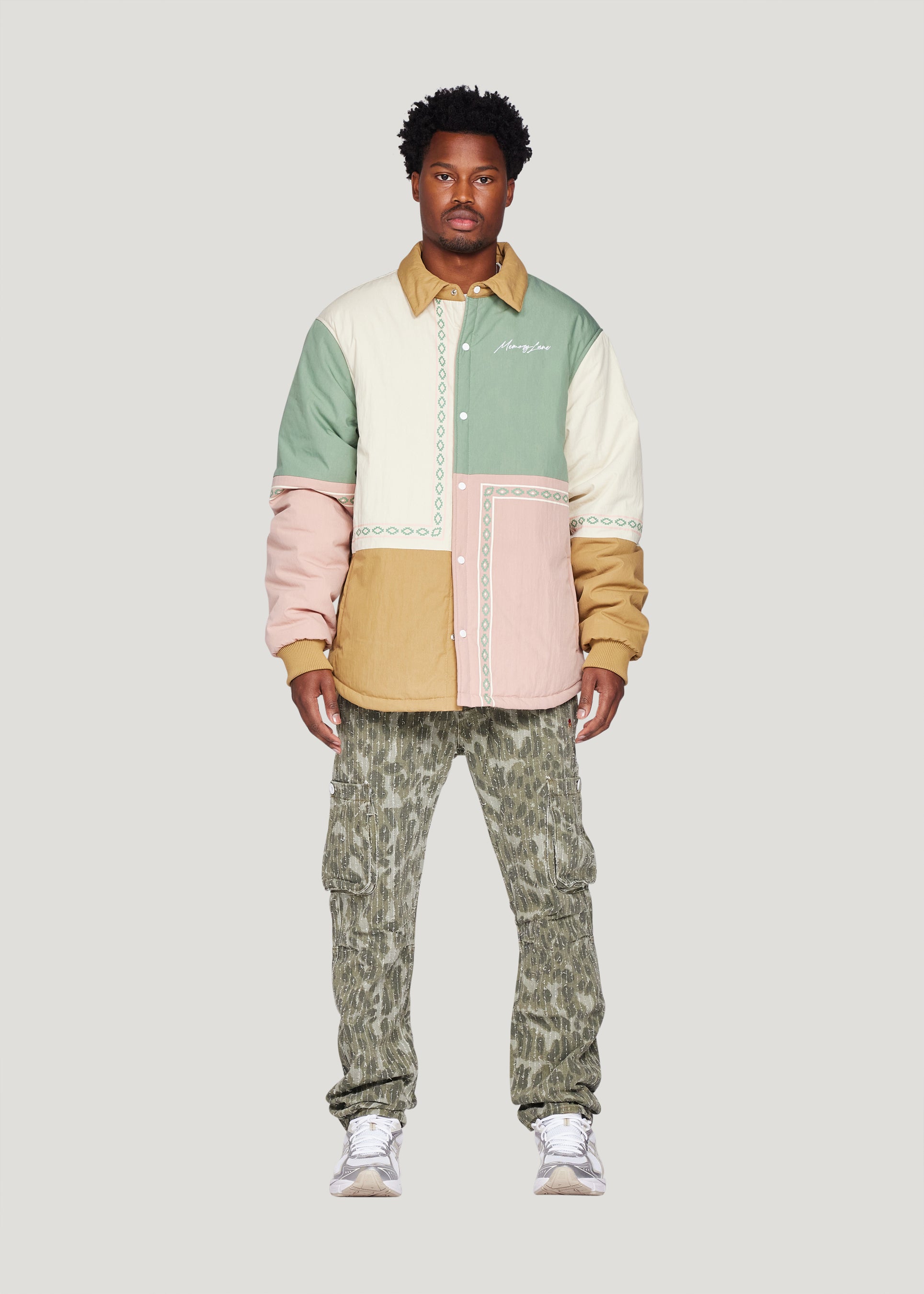 Regime Cargo Pant (Green Cheetah)