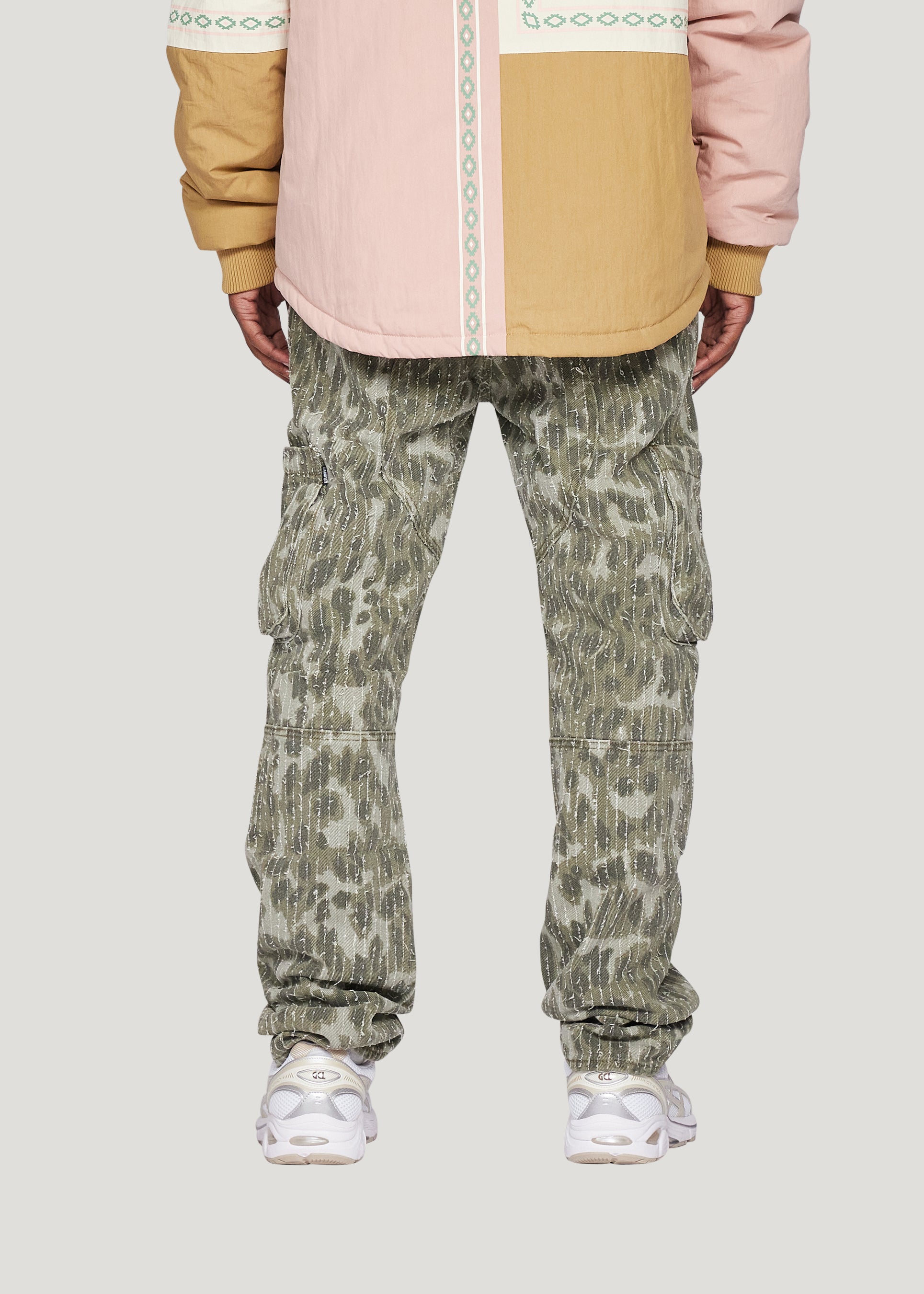 Regime Cargo Pant (Green Cheetah)