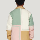 Patchwork Padded Shirt - Multi (Khaki)