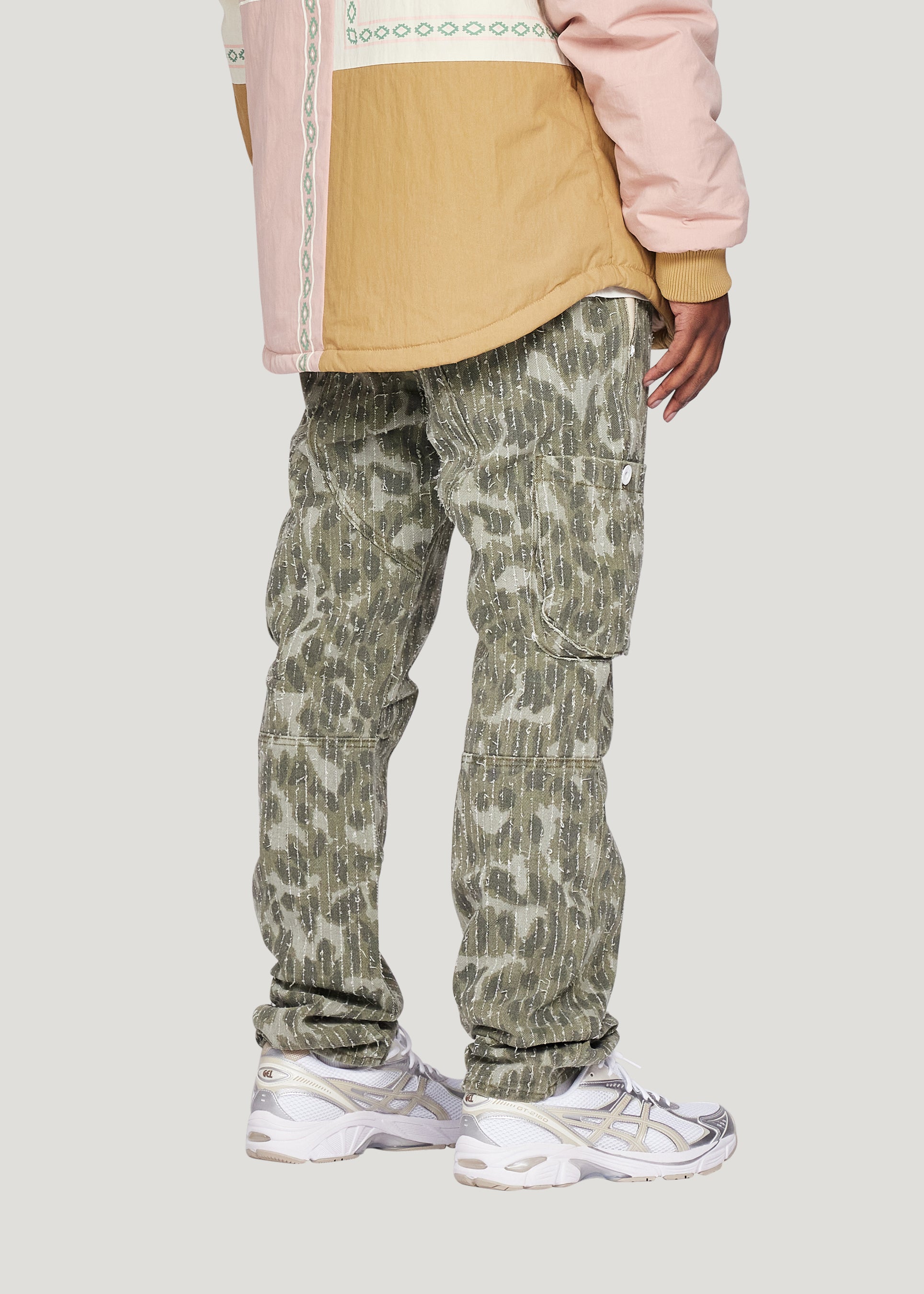 Regime Cargo Pant (Green Cheetah)