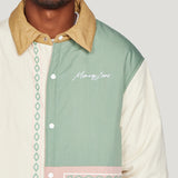 Patchwork Padded Shirt - Multi (Khaki)