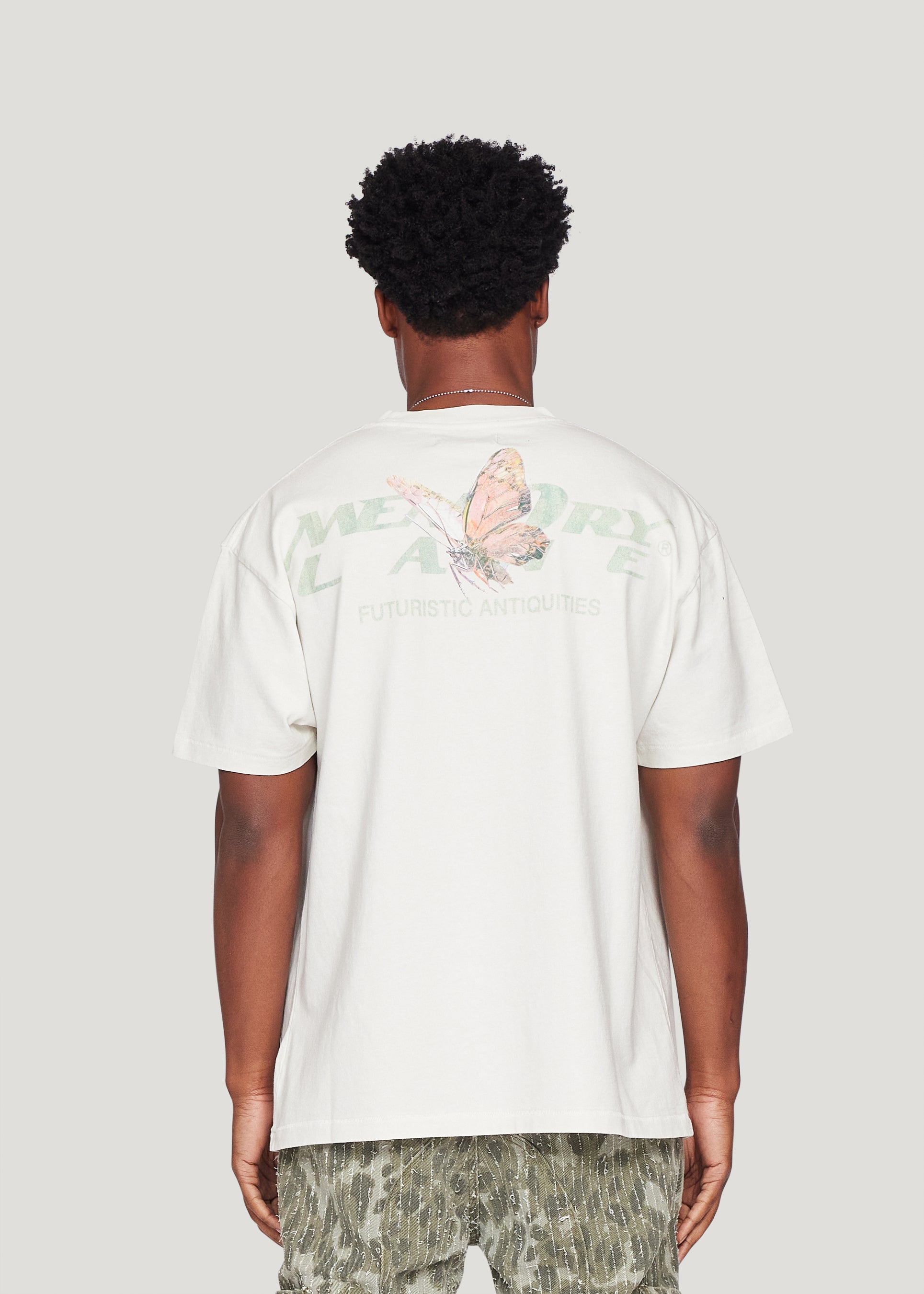 Robotic Collage Tee (Off White)