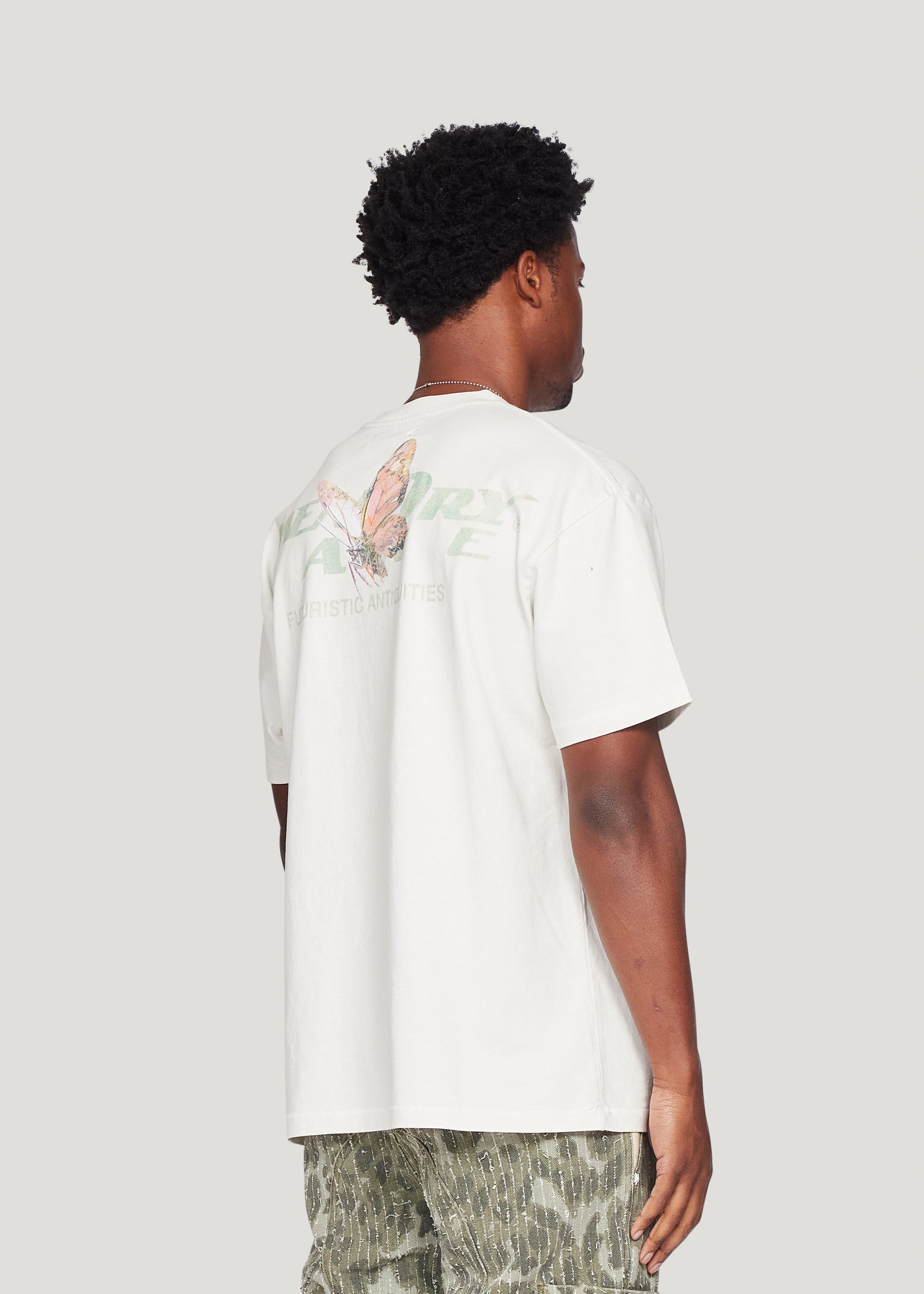Robotic Collage Tee (Off White)