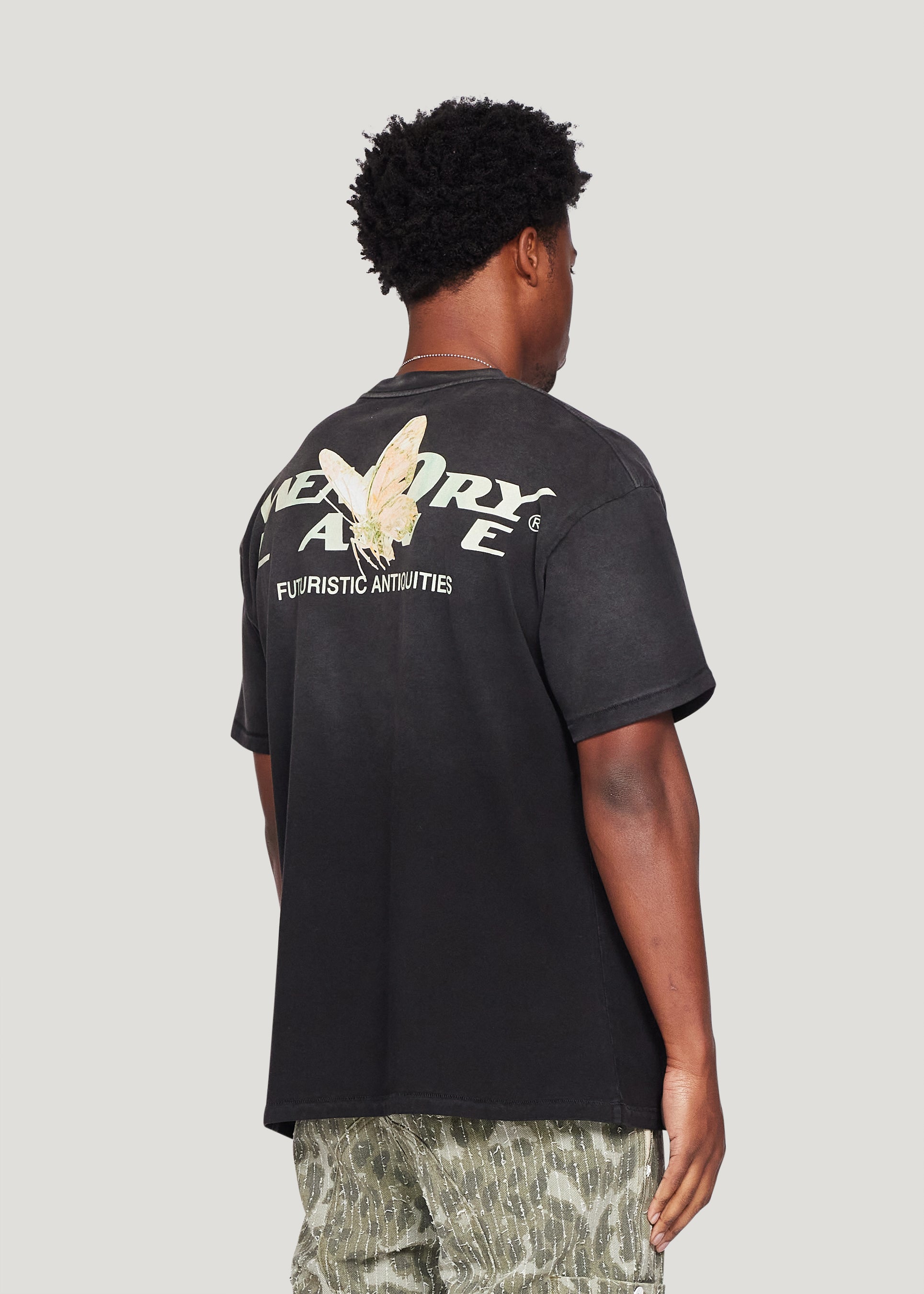 Robotic Collage Tee (Vintage Black)