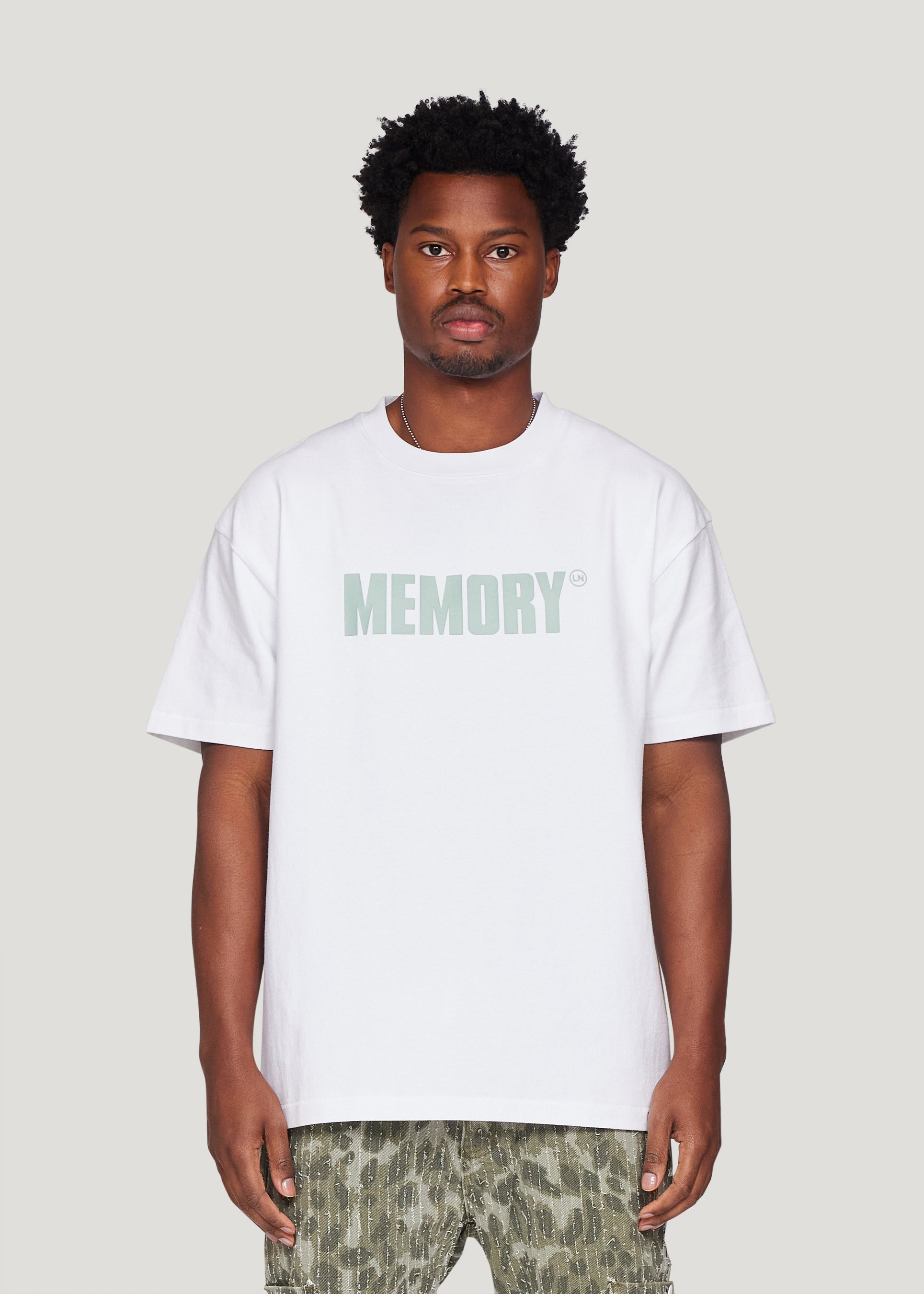 Scatter Logo Tee (White)