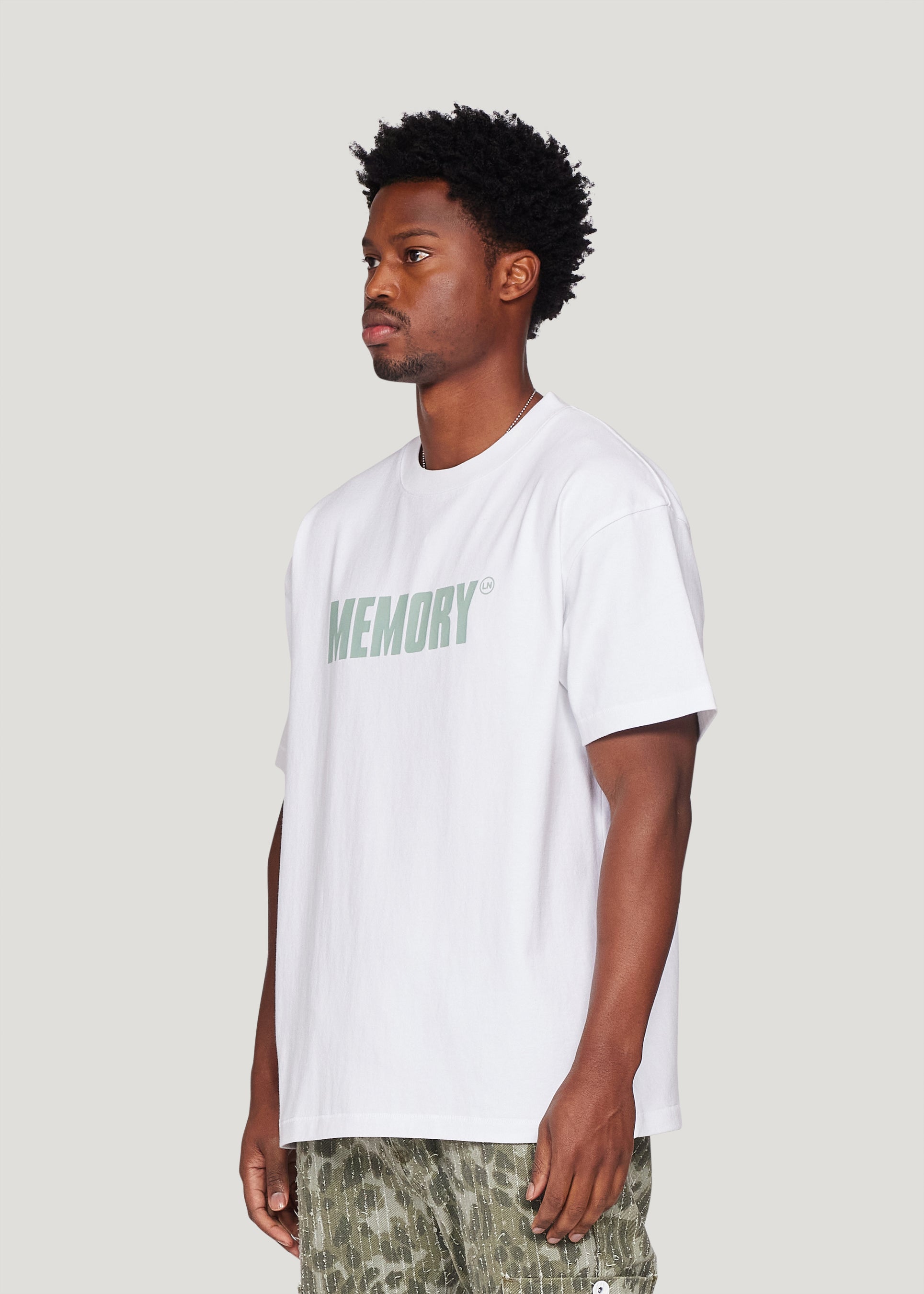 Scatter Logo Tee (White)
