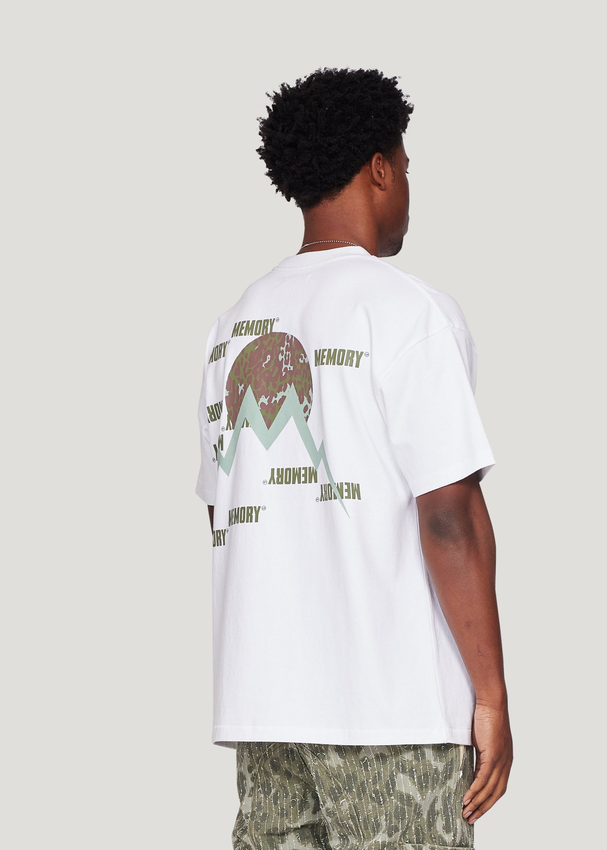Scatter Logo Tee (White)