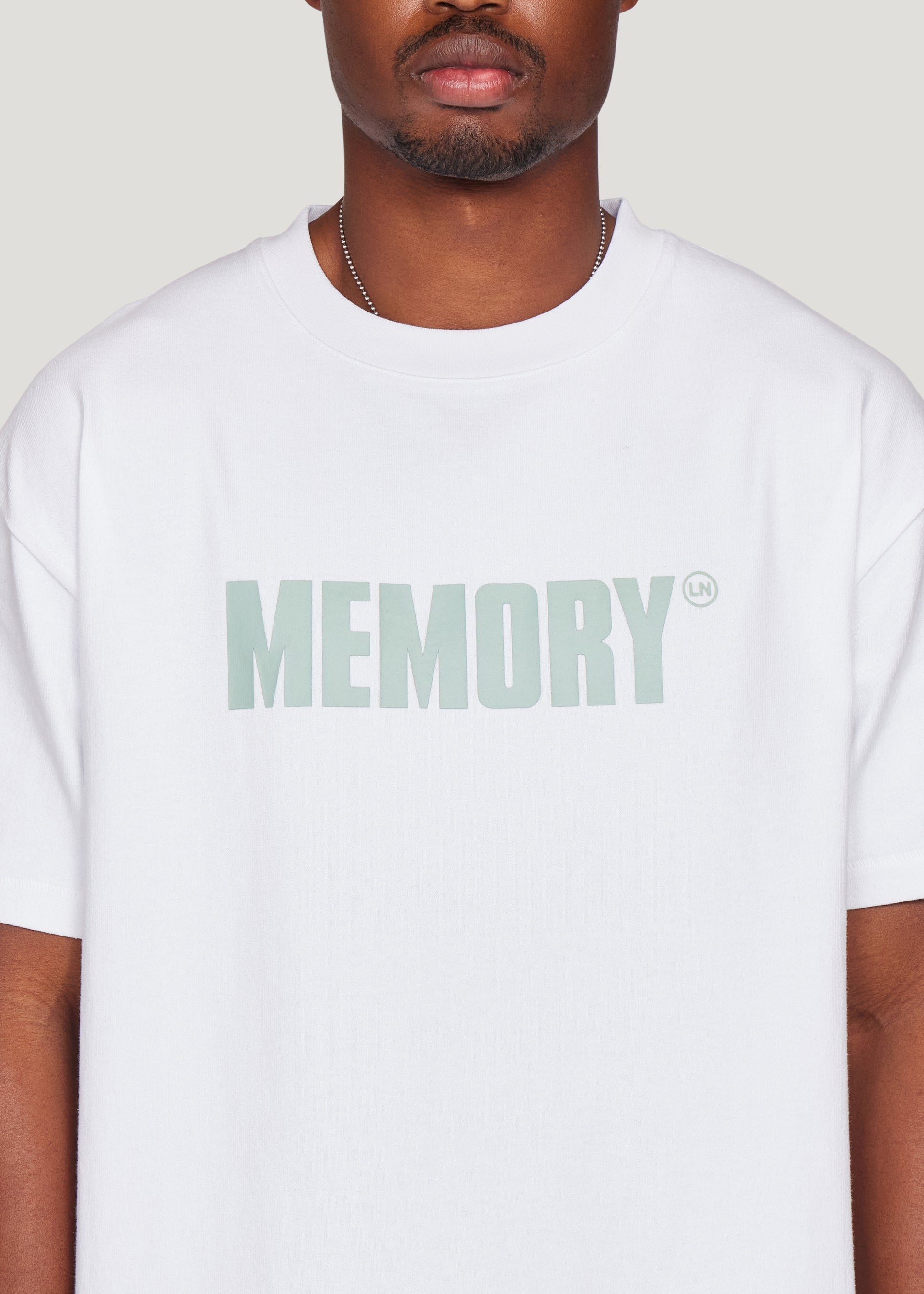 Scatter Logo Tee (White)