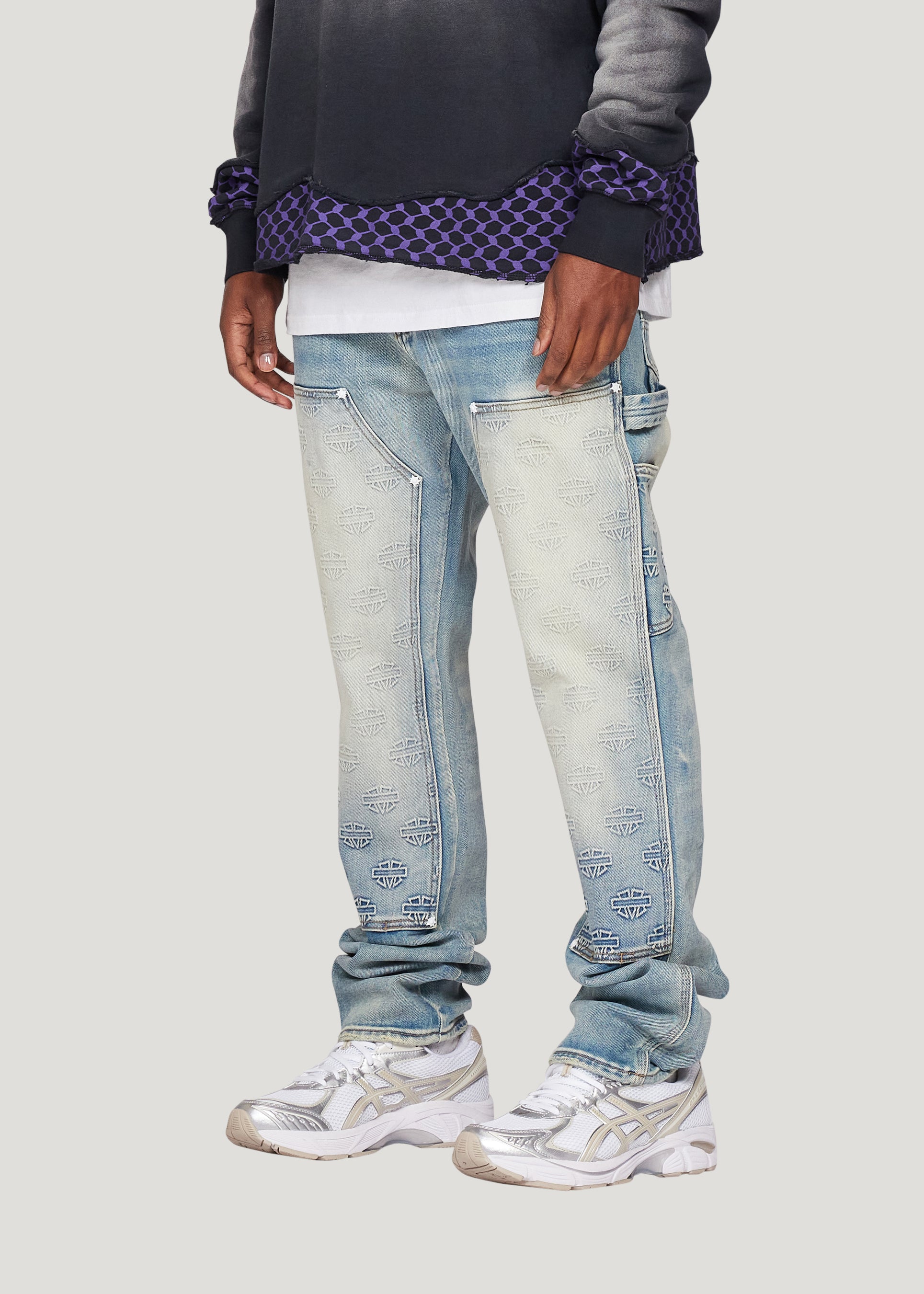 M Shield Work Denim Pant (Light Stone)