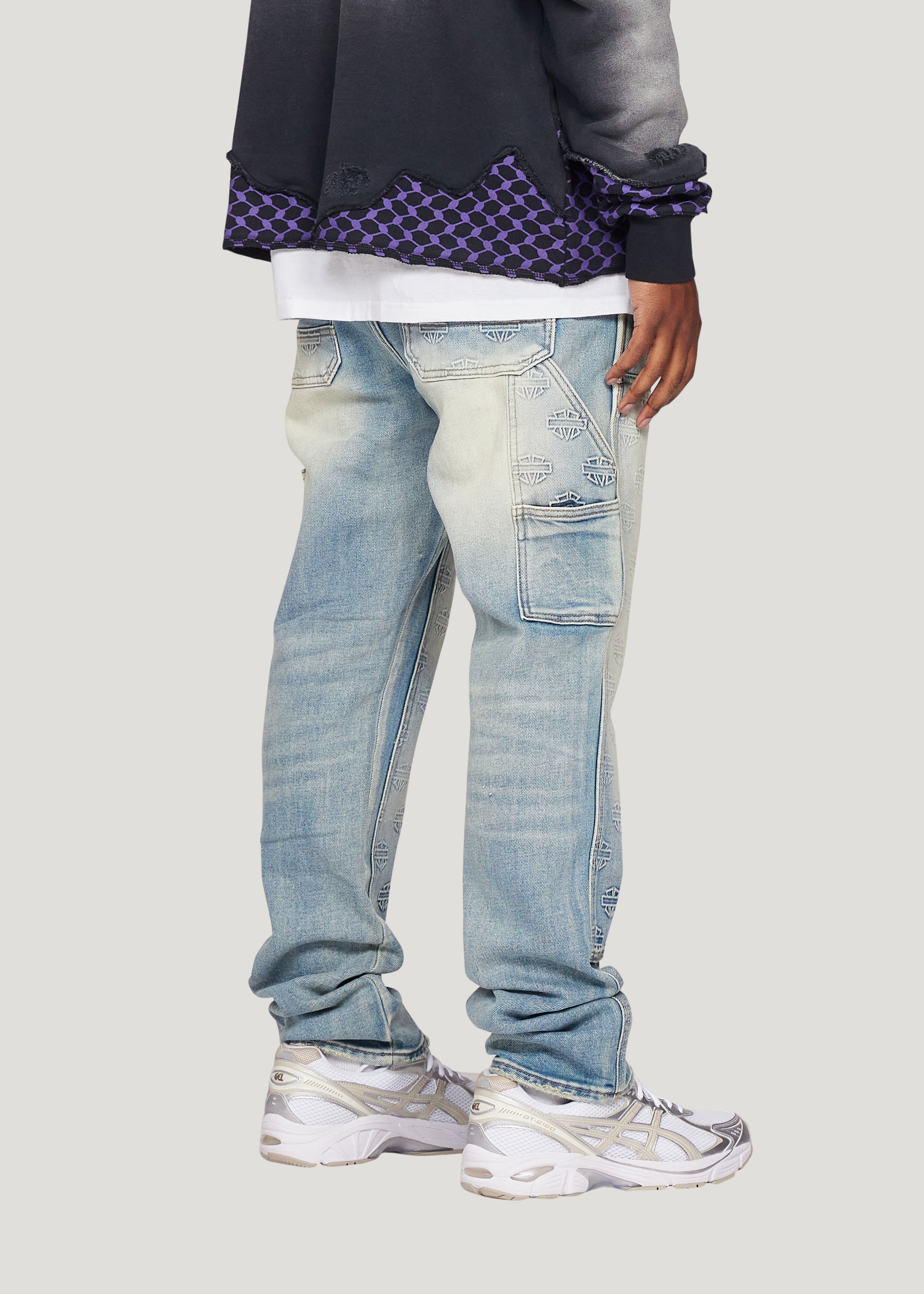 M Shield Work Denim Pant (Light Stone)