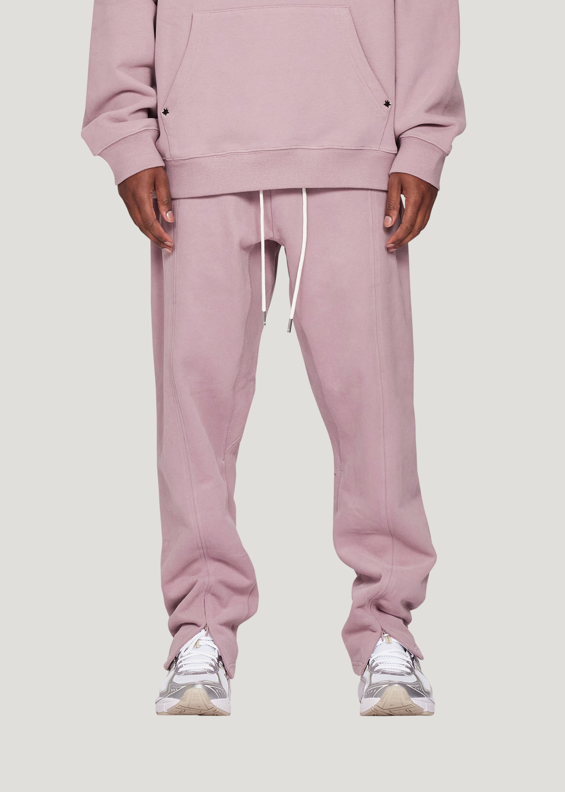 Split Seam Sweatpant (Dust Pink)
