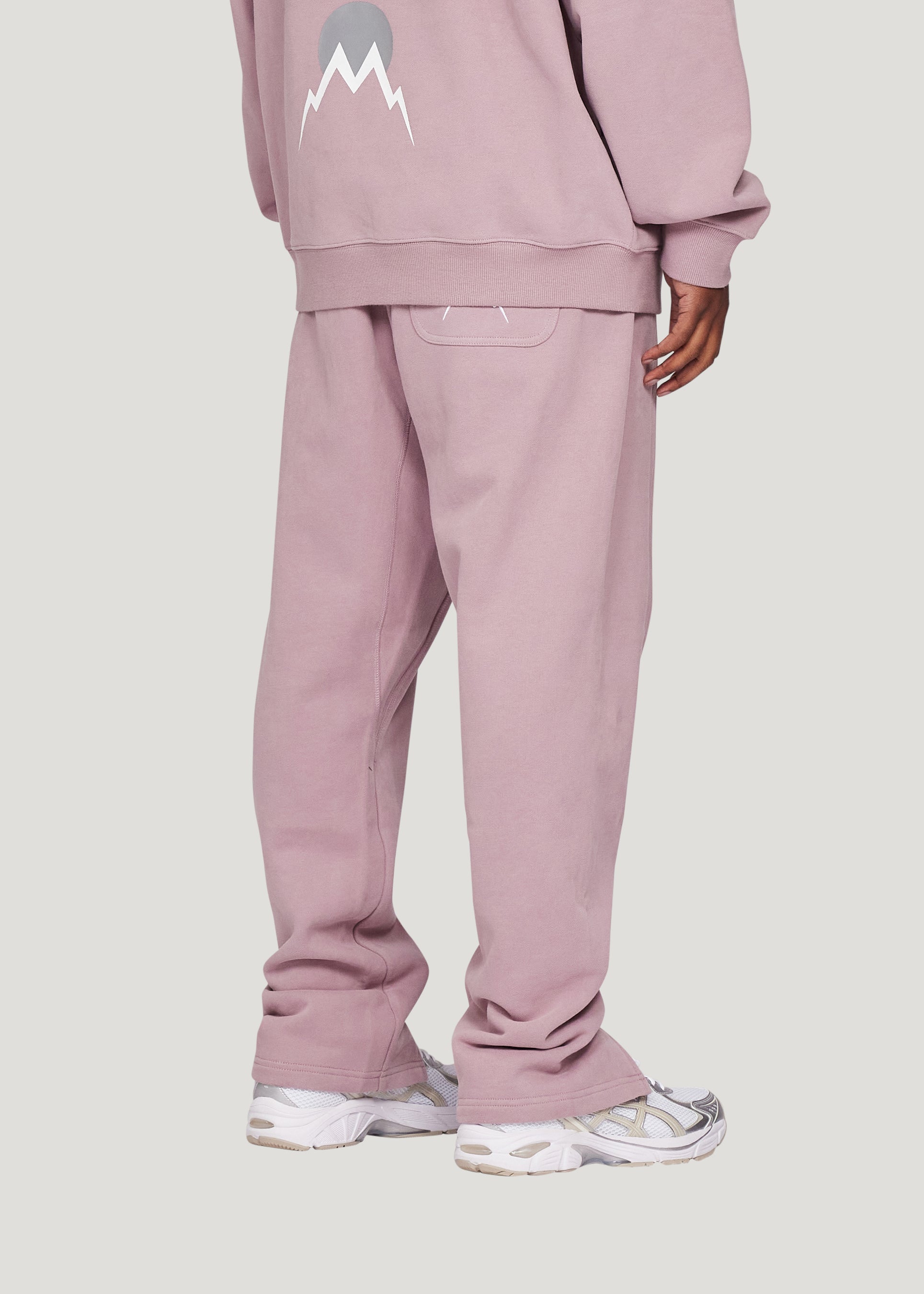 Split Seam Sweatpant (Dust Pink)