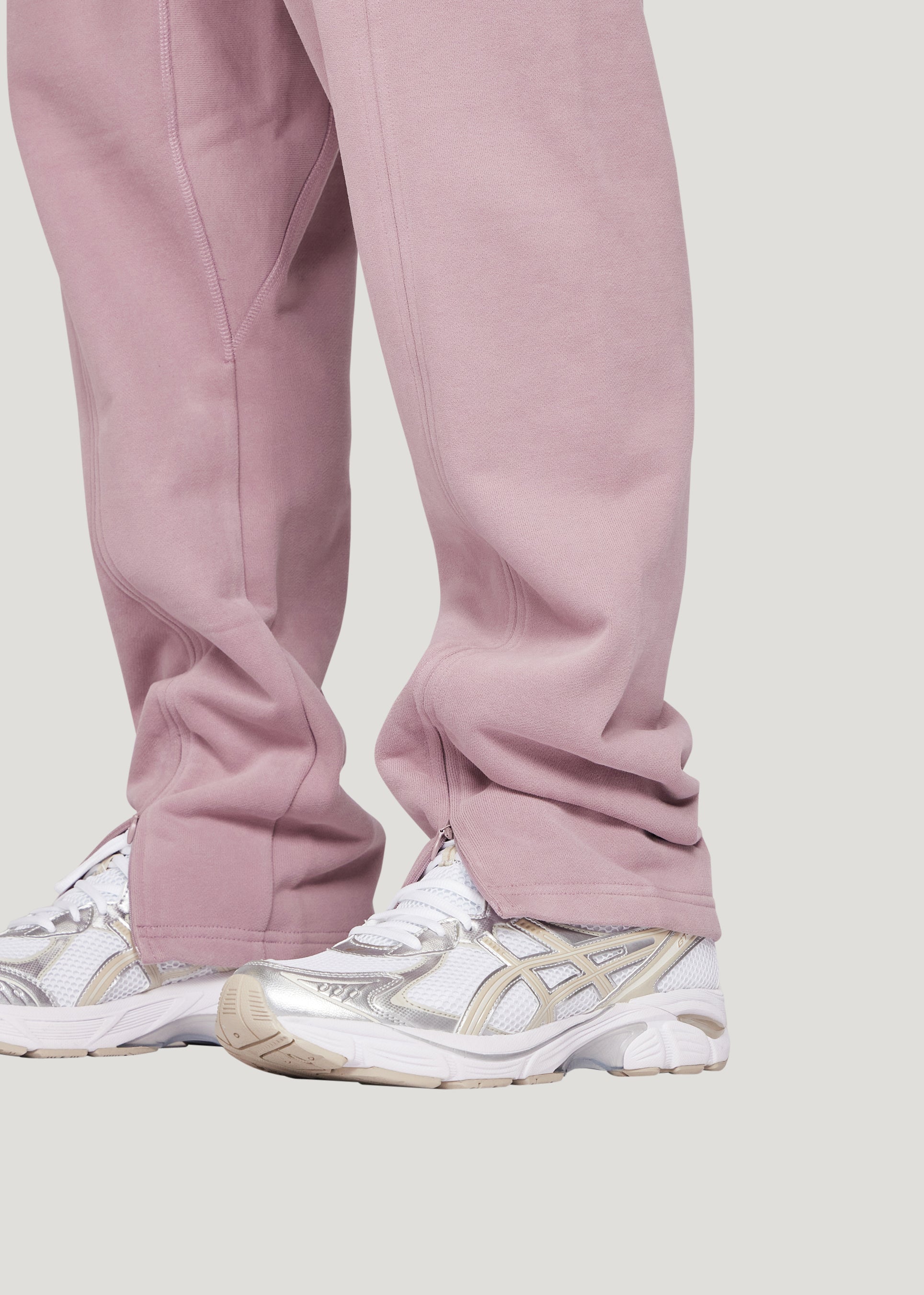 Split Seam Sweatpant (Dust Pink)
