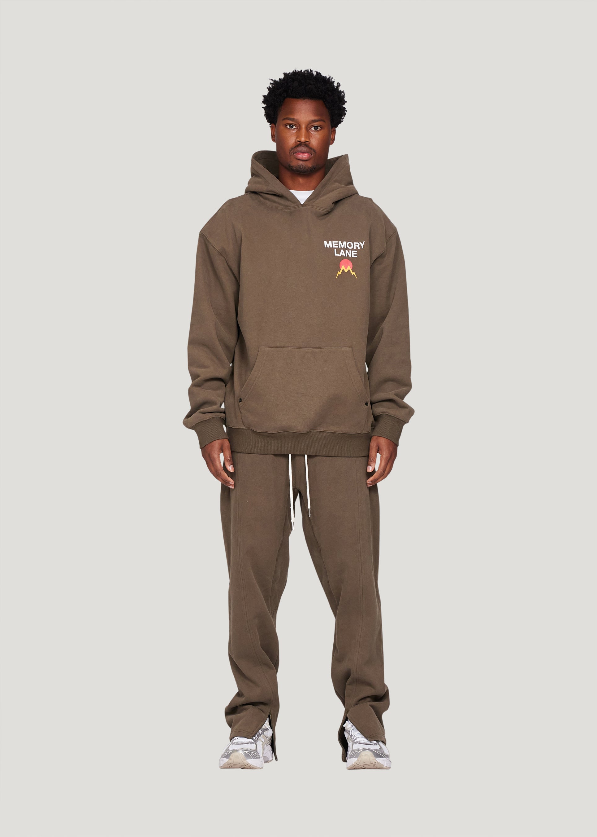 Split Seam Sweatpant (Olive)