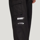 Baggy Nylon Cargo Pant (Black)